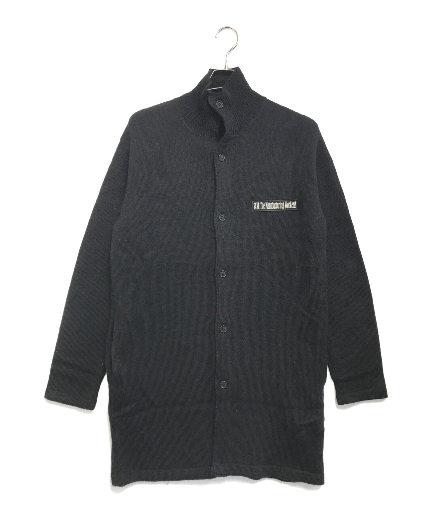 [Pre-owned] Yohji Yamamoto pour homme Mohair-blend knit jacket HK-K46-832