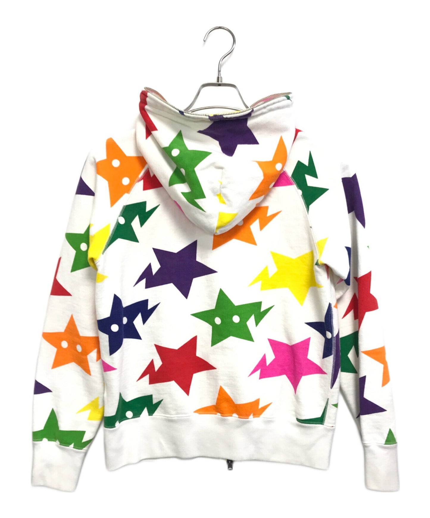 [Pre-owned] A BATHING APE Zip Hoodie with Stars