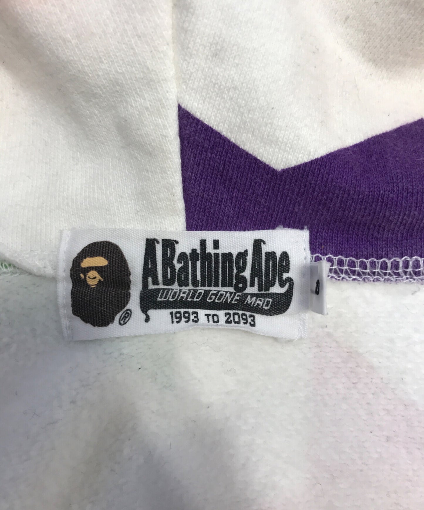 [Pre-owned] A BATHING APE Zip Hoodie with Stars