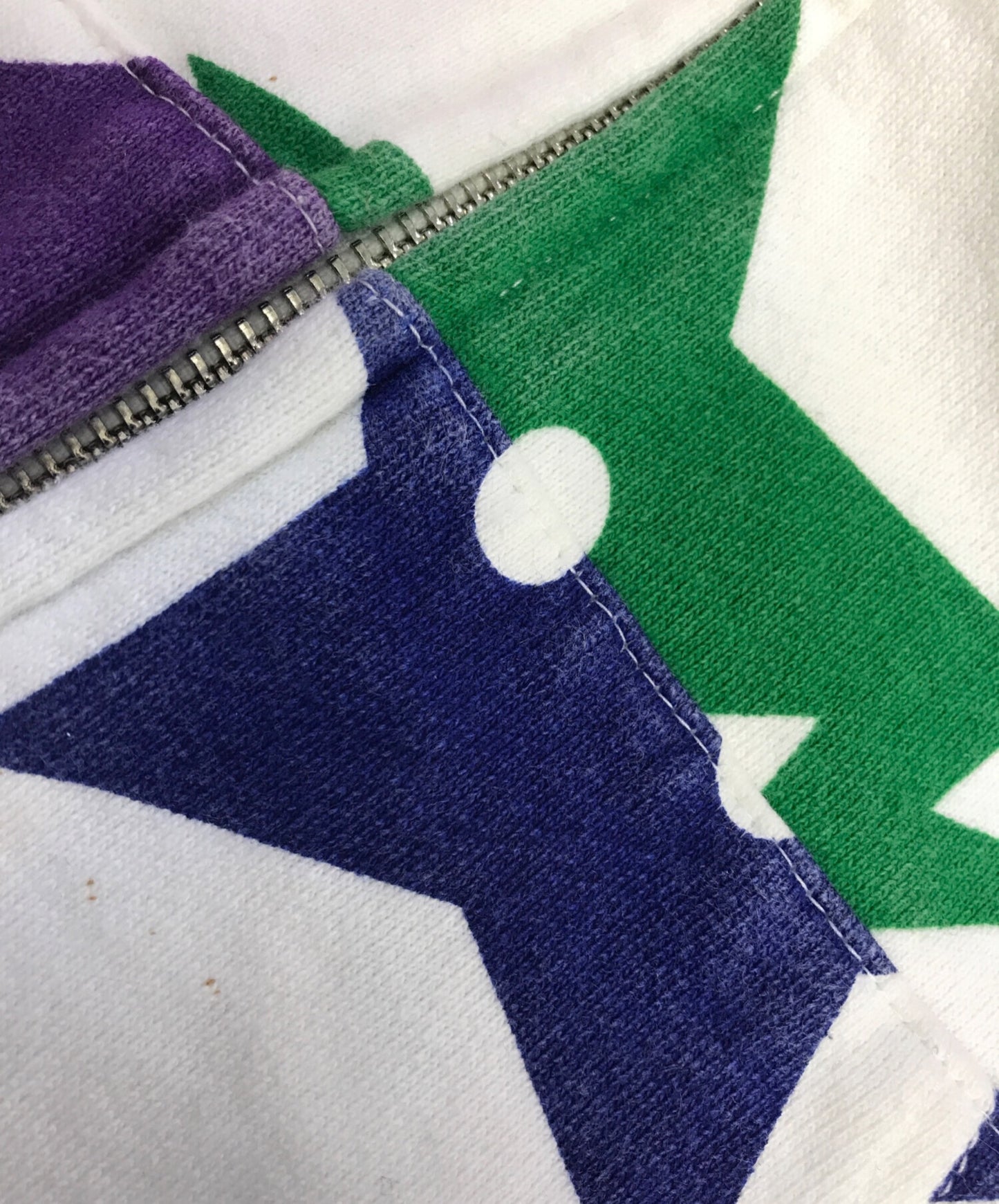[Pre-owned] A BATHING APE Zip Hoodie with Stars