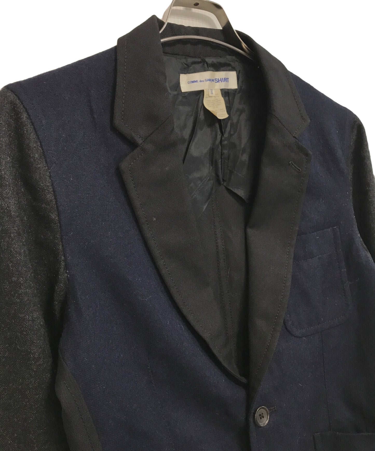 [Pre-owned] COMME des GARCONS SHIRT Paneled Tailored Jacket W19131