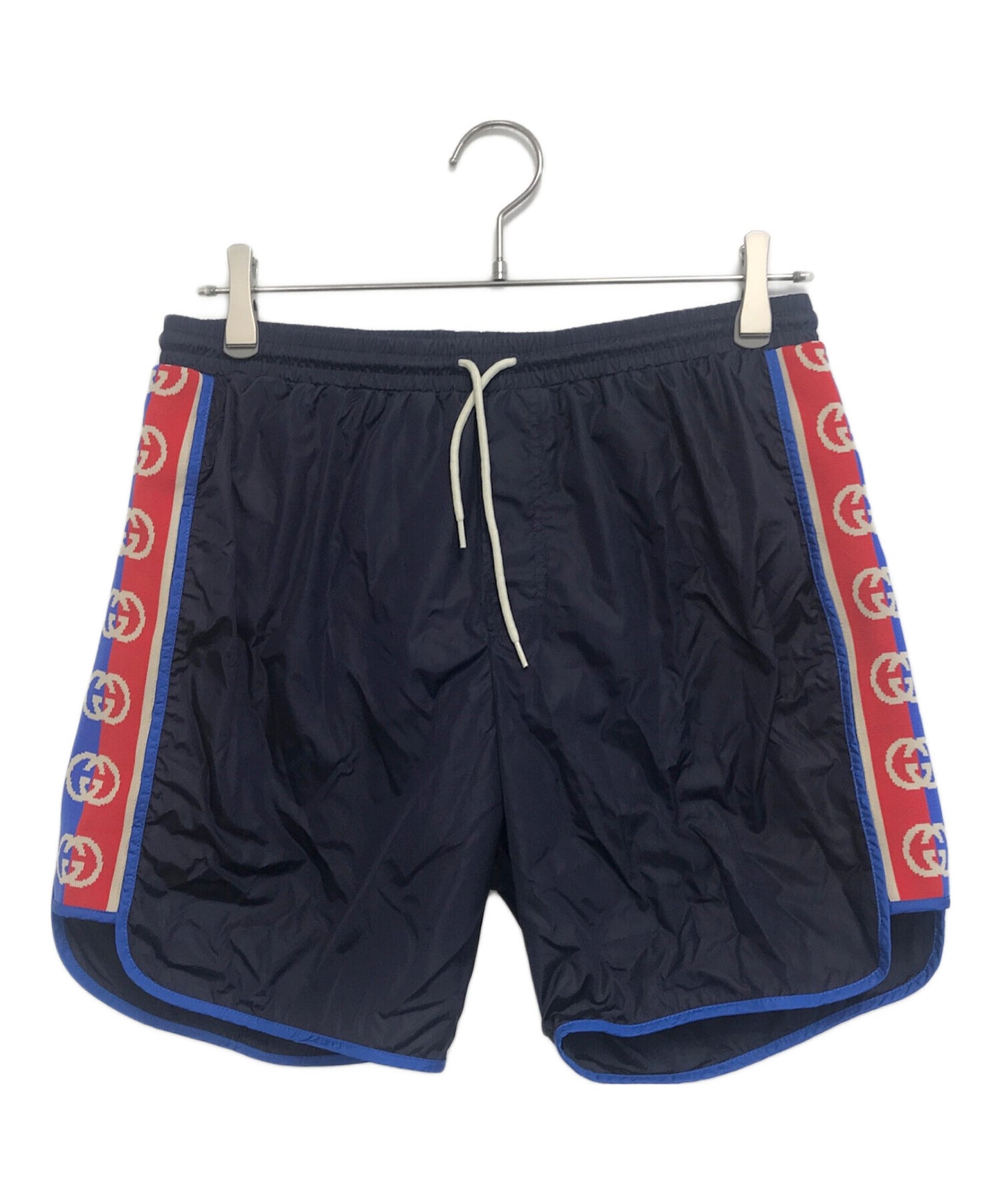 [Pre-owned] GUCCI Interlocking G Nylon Half Pants