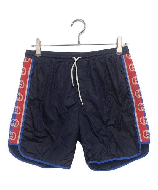 [Pre-owned] GUCCI Interlocking G Nylon Half Pants