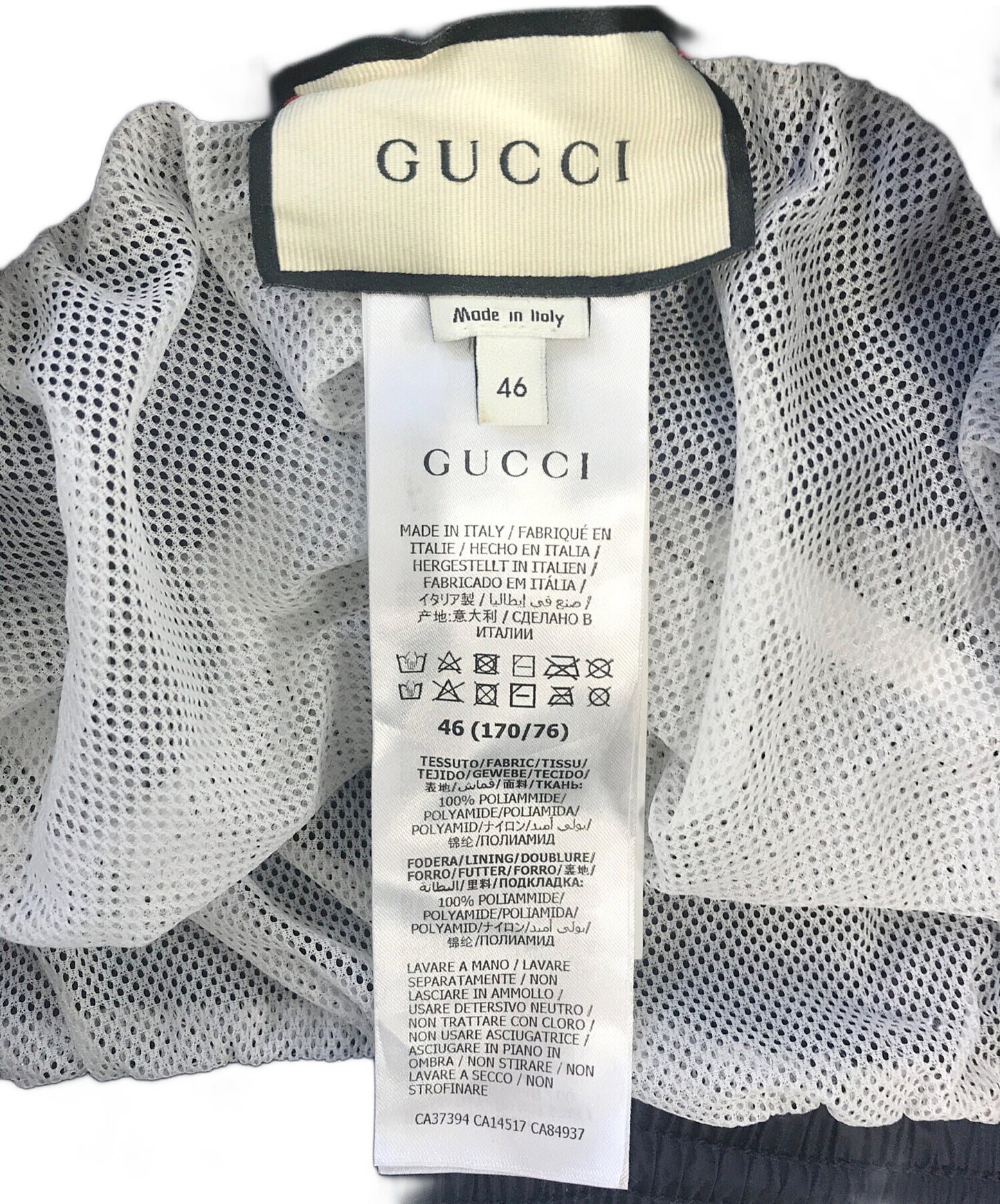 [Pre-owned] GUCCI Interlocking G Nylon Half Pants