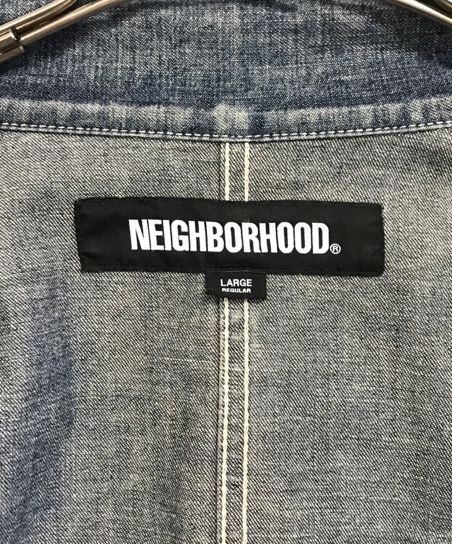 [Pre-owned] NEIGHBORHOOD WASHED SHORT COVERALL JACKET 241XBNH-JKM04