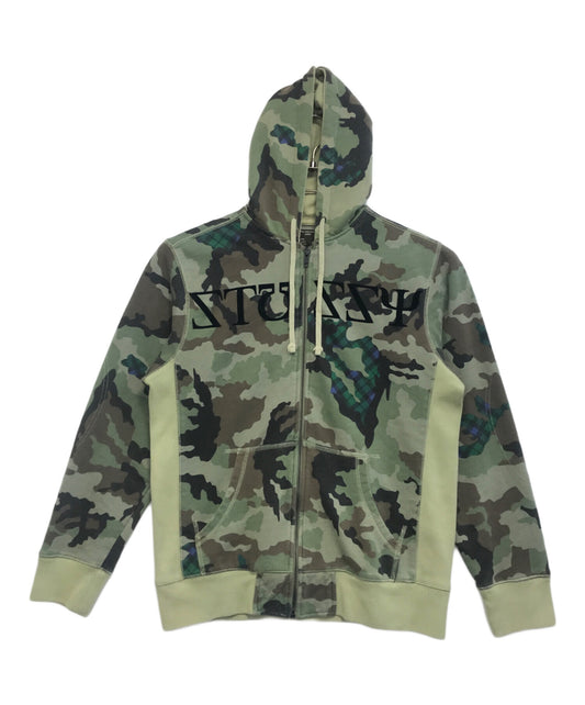 [Pre-owned] stussy 00's Camouflage Zip Hoodie