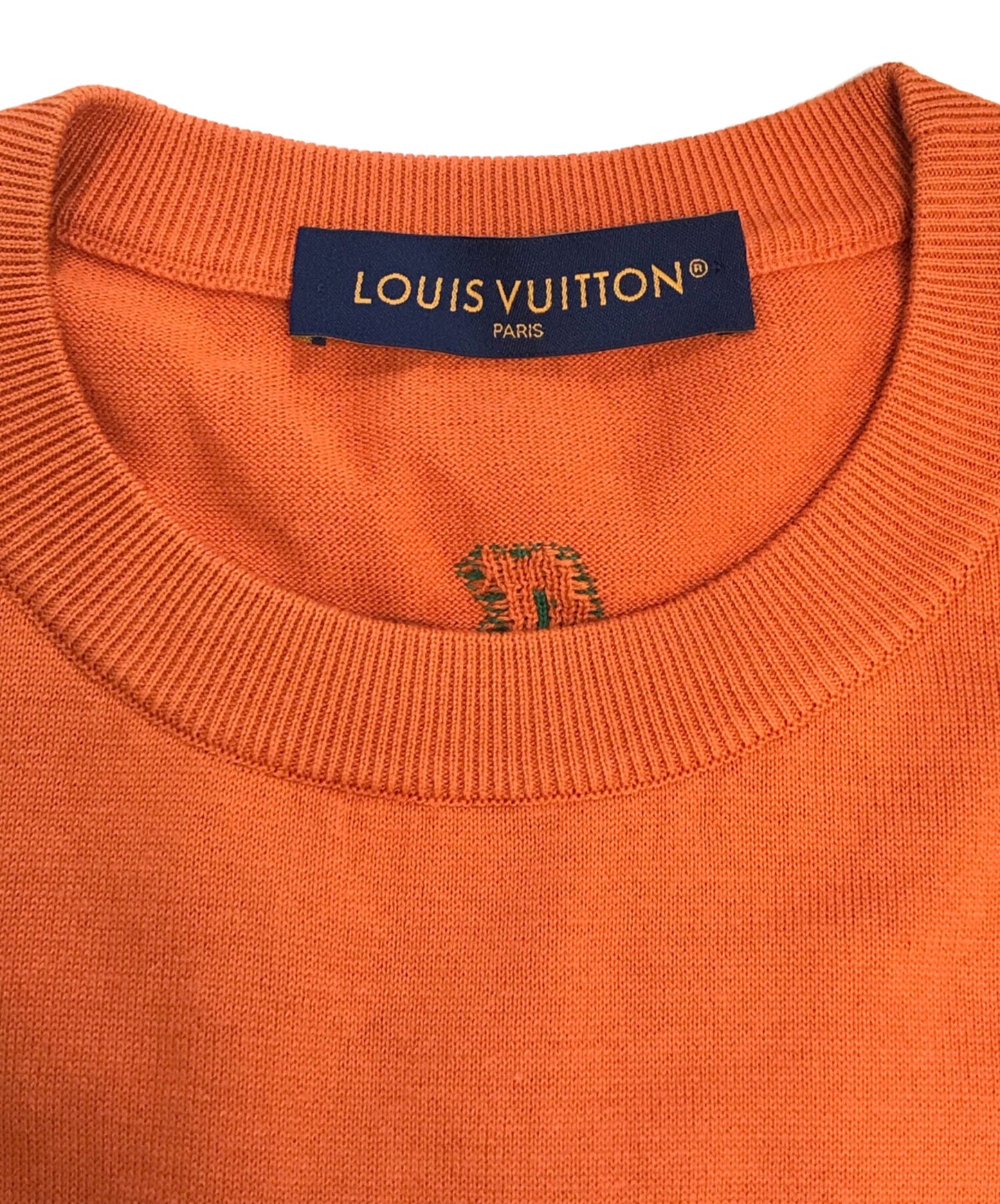 [Pre-owned] LOUIS VUITTON short-sleeved knit RM242MM AUR HRN20W