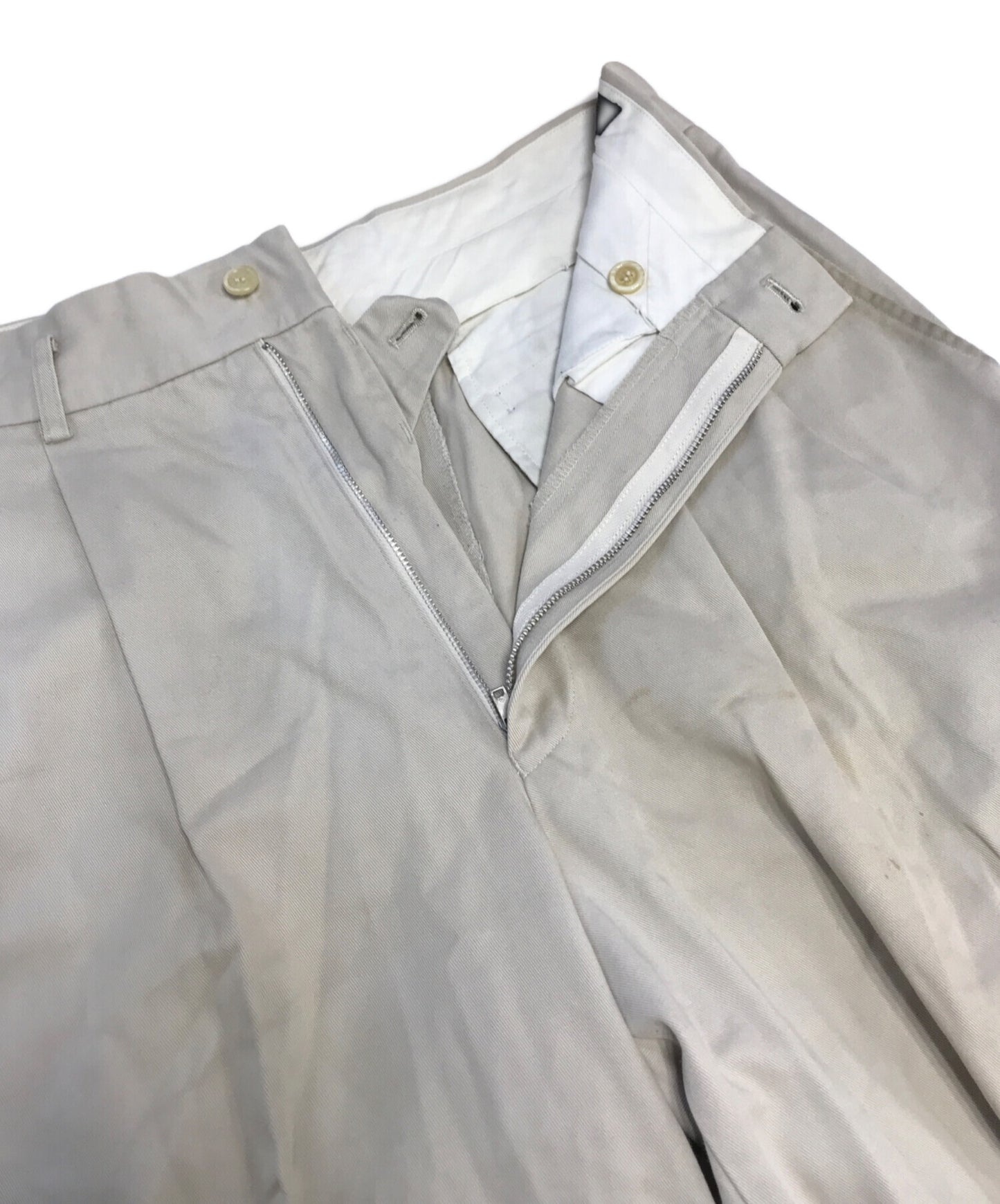 [Pre-owned] COMME des GARCONS HOMME 2-tuck chino pants HP-04047S