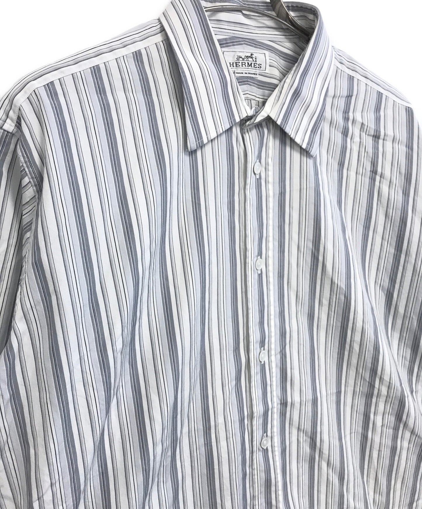 [Pre-owned] HERMES striped shirt