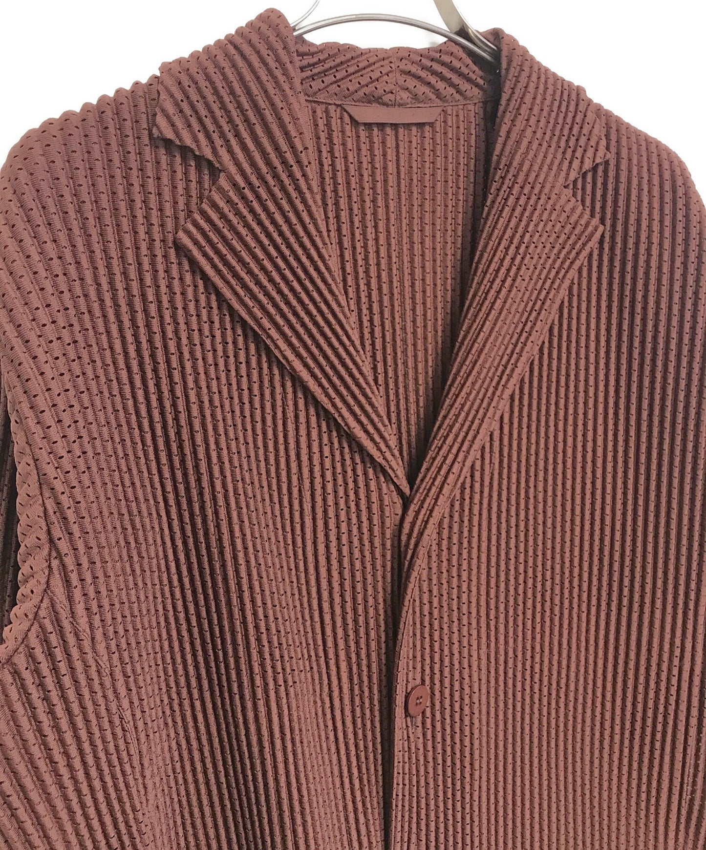 [Pre-owned] HOMME PLISSE ISSEY MIYAKE Mesh Pleated Tailored Jacket HP51-JD365-44