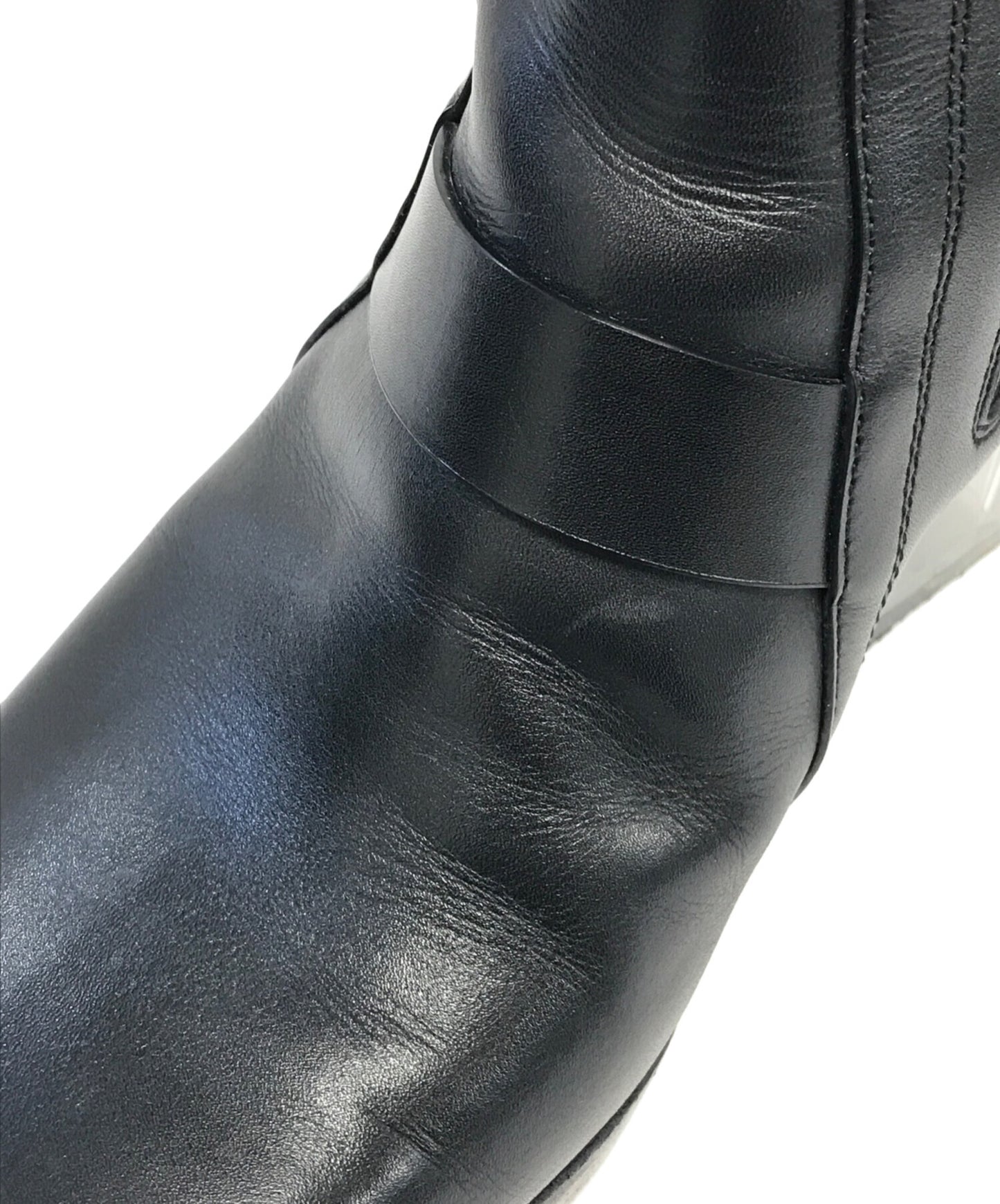 [Pre-owned] RICK OWENS HEELD SLIVER BOOTS RU01C4820LCG