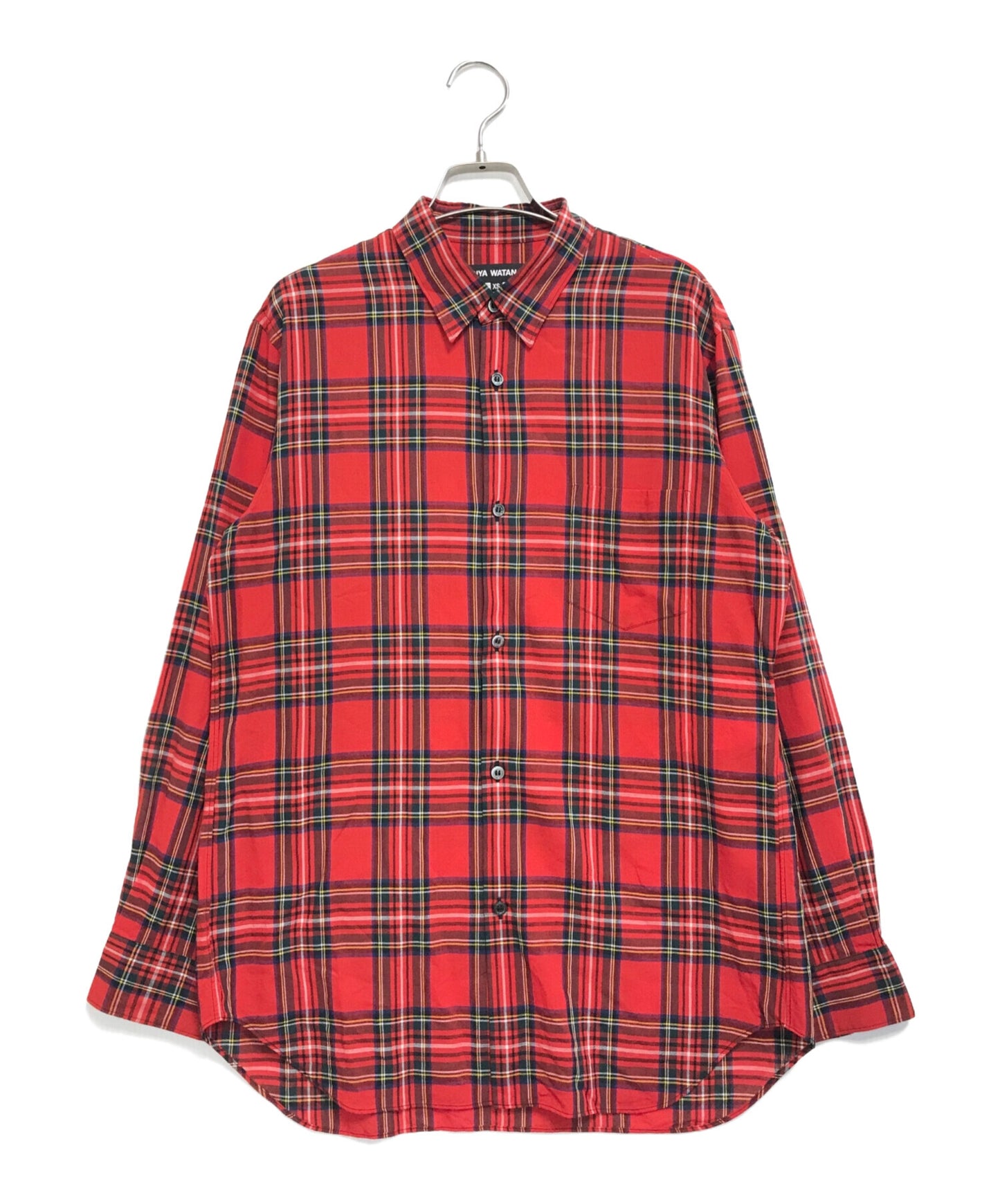 [Pre-owned] JUNYA WATANABE COMME des GARCONS tartan plaid shirt JK-B016