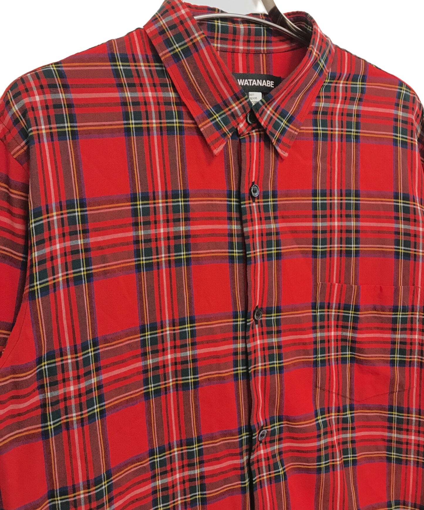 [Pre-owned] JUNYA WATANABE COMME des GARCONS tartan plaid shirt JK-B016