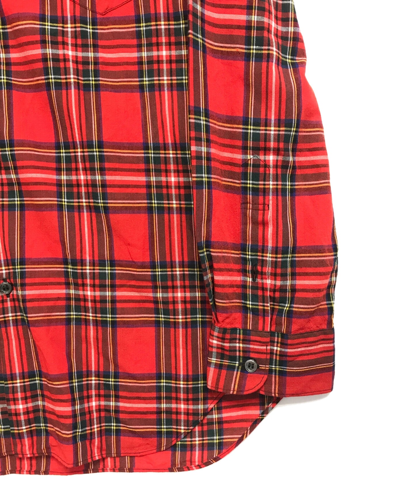 [Pre-owned] JUNYA WATANABE COMME des GARCONS tartan plaid shirt JK-B016