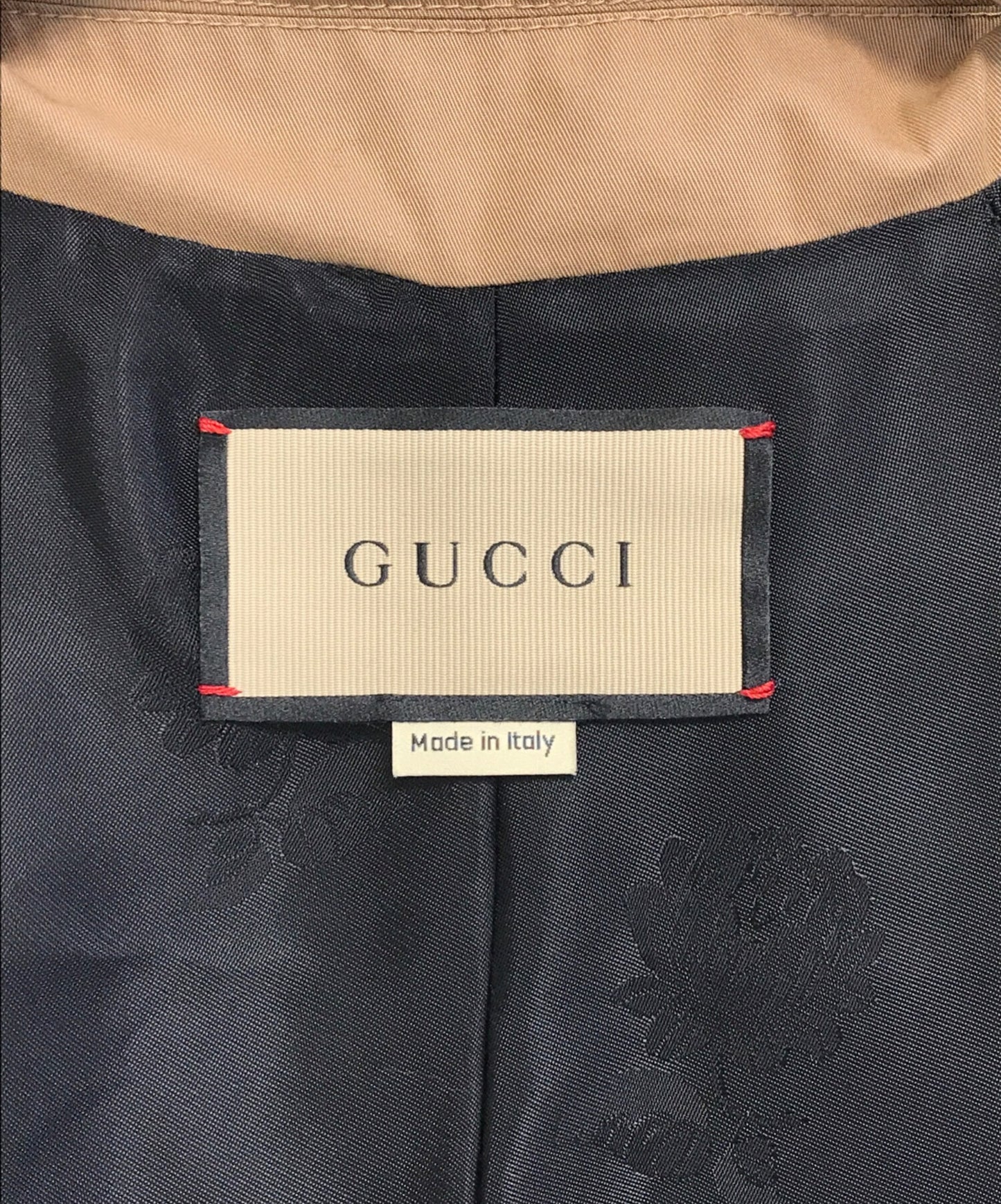 [Pre-owned] GUCCI layered trench coat 731058 Z8BDG