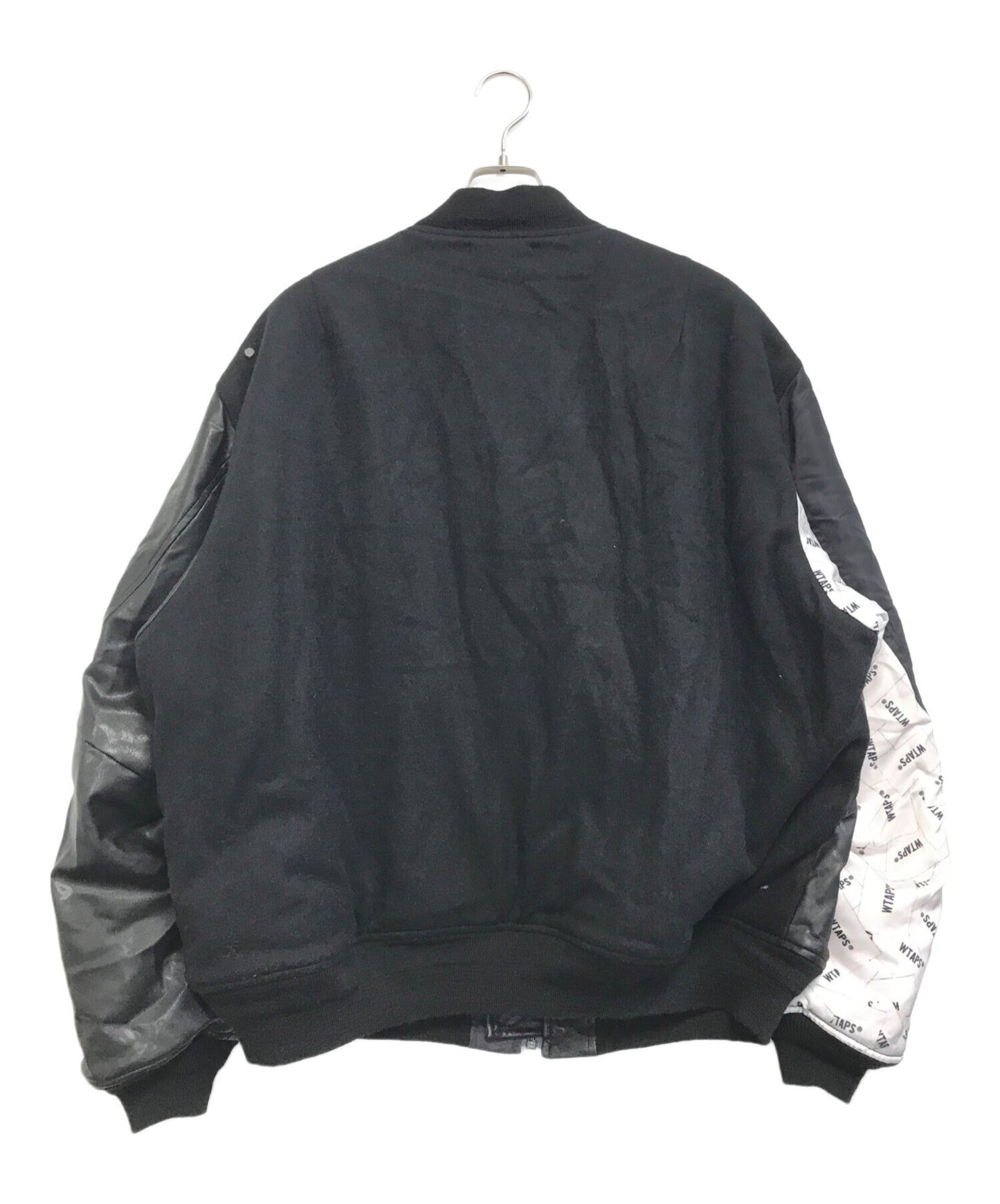 [Pre-owned] WTAPS MA-1 jacket with different material switching 192BRNHD-JKM02S