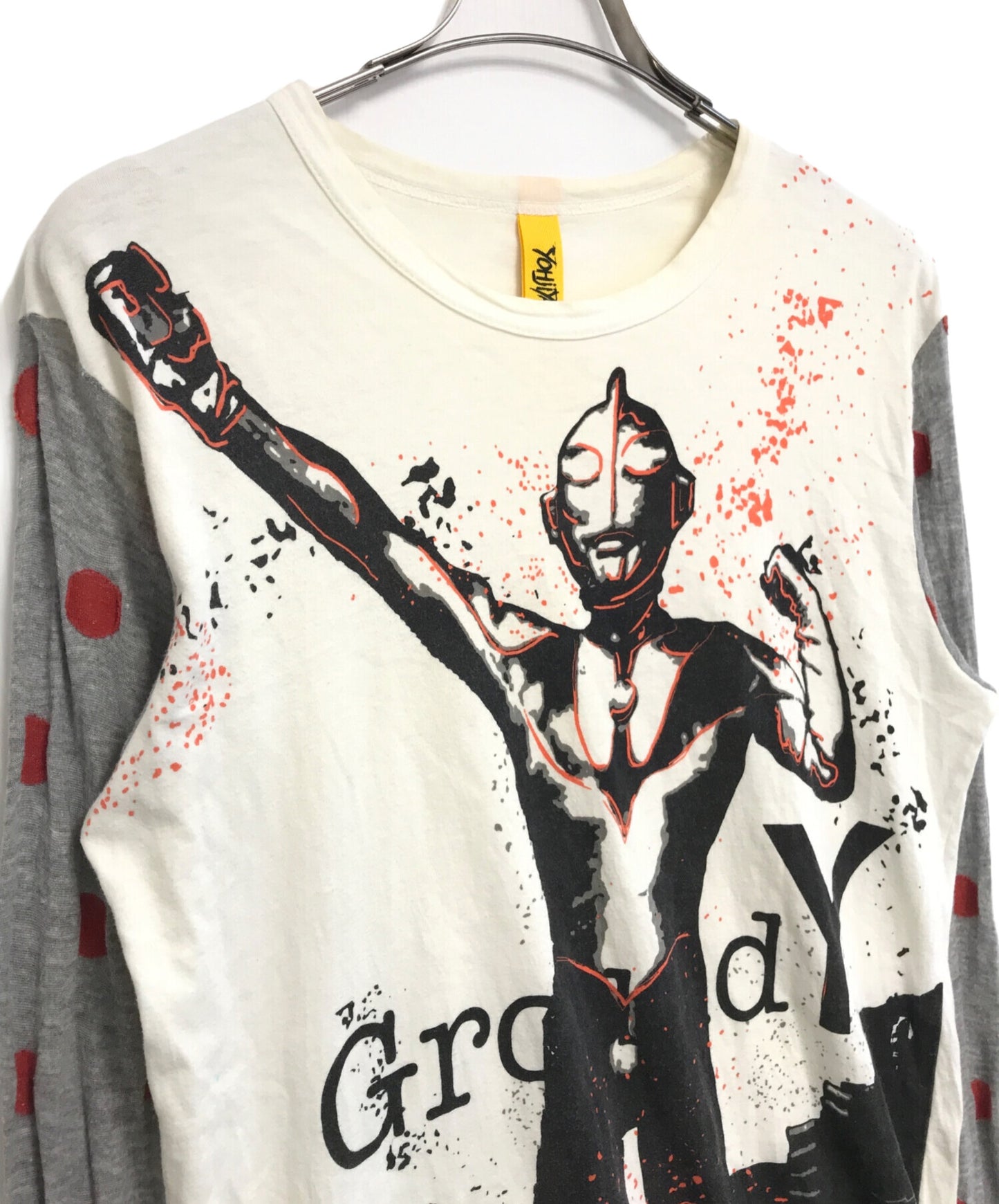 [Pre-owned] GROUND Y Collaboration L/S printed cut & sewn GH-T17-804