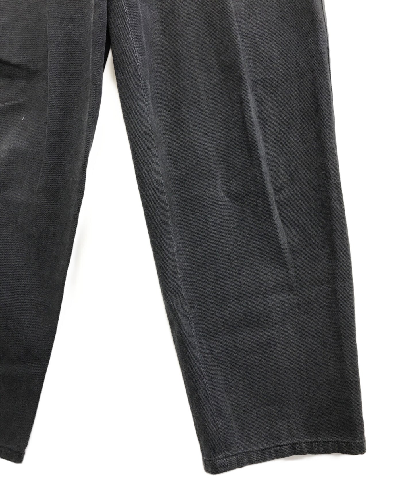 [Pre-owned] COMME des GARCONS HOMME Black denim pants HP-11013M