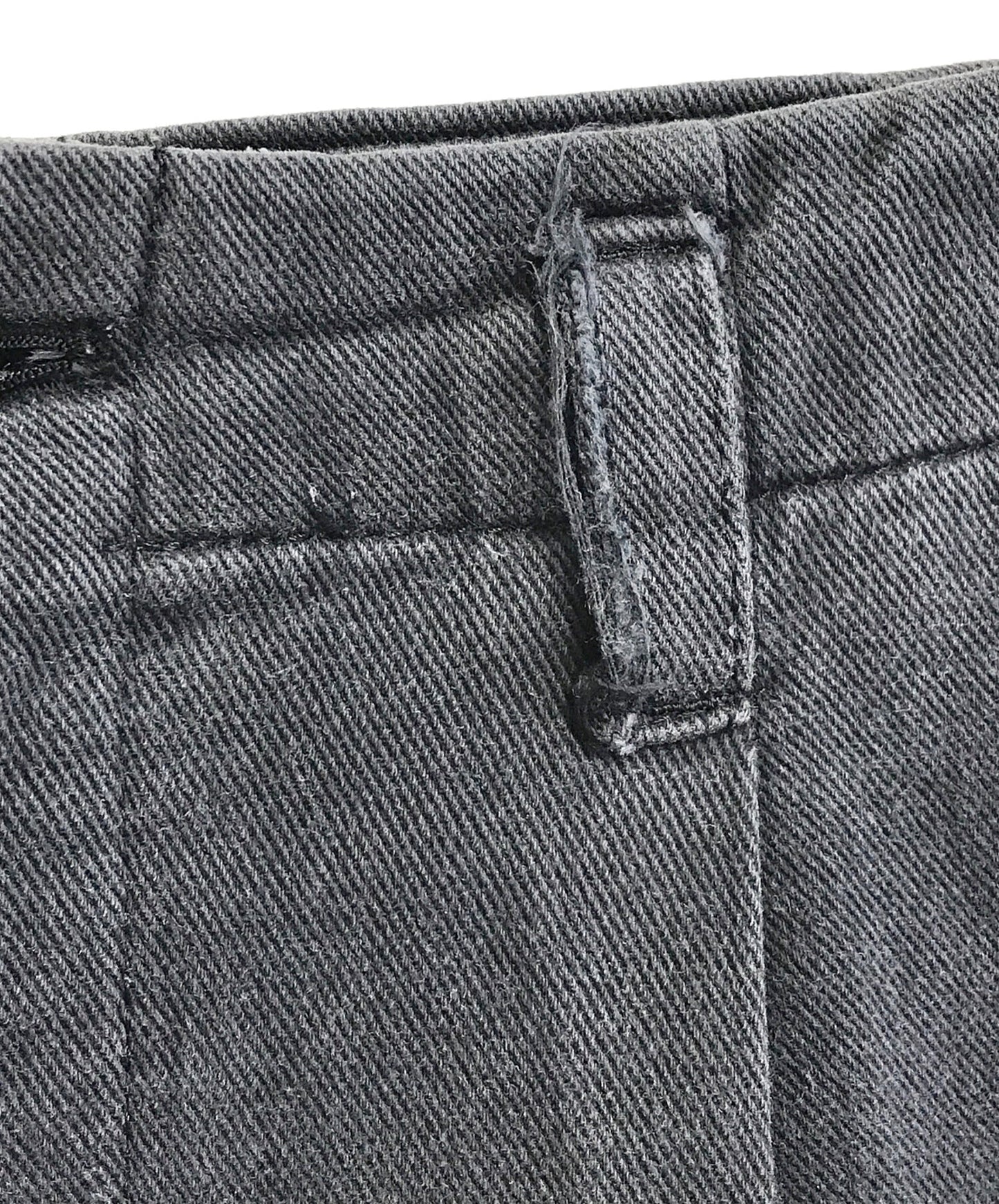 [Pre-owned] COMME des GARCONS HOMME Black denim pants HP-11013M