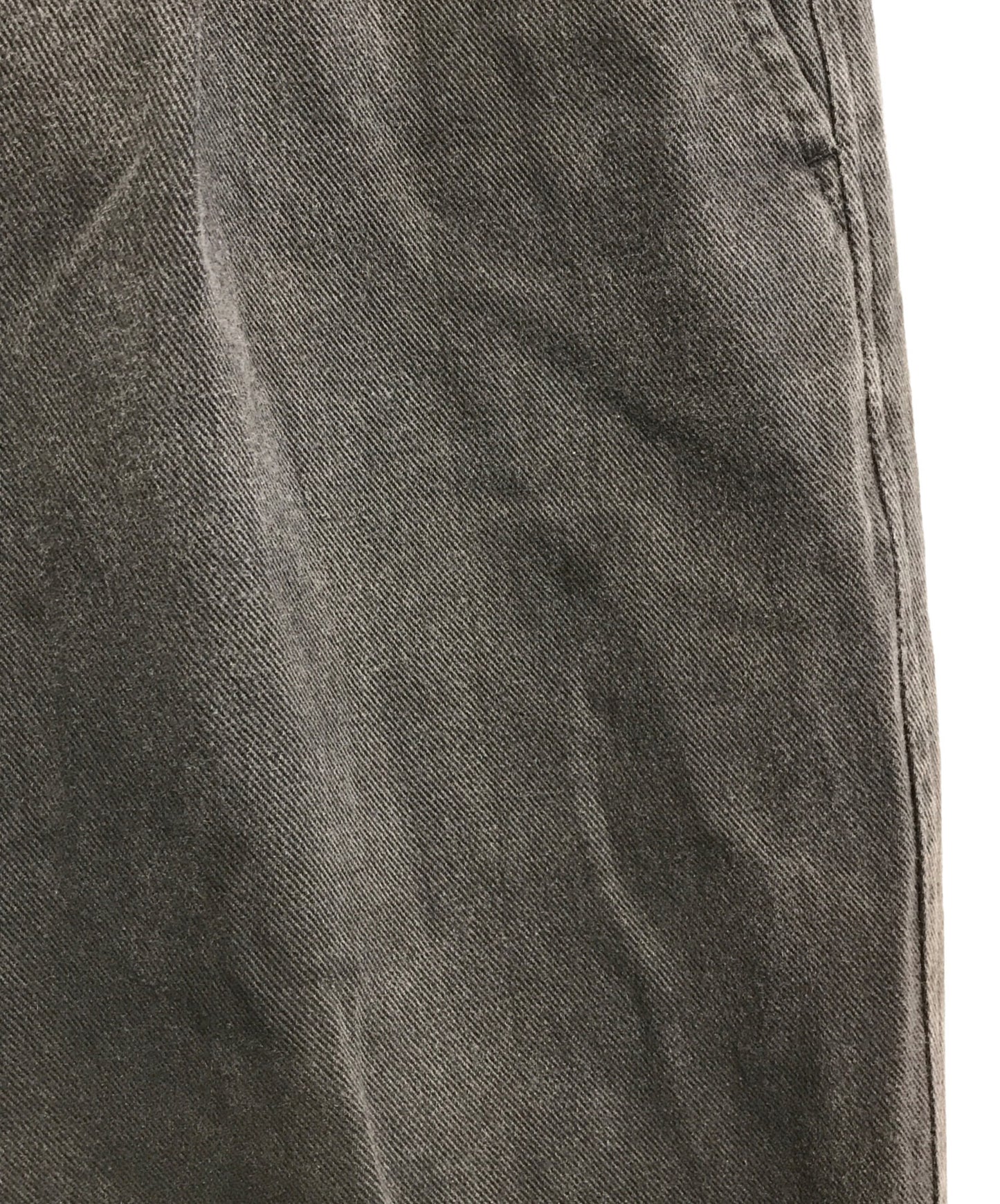 [Pre-owned] COMME des GARCONS HOMME Black denim pants HP-11013M