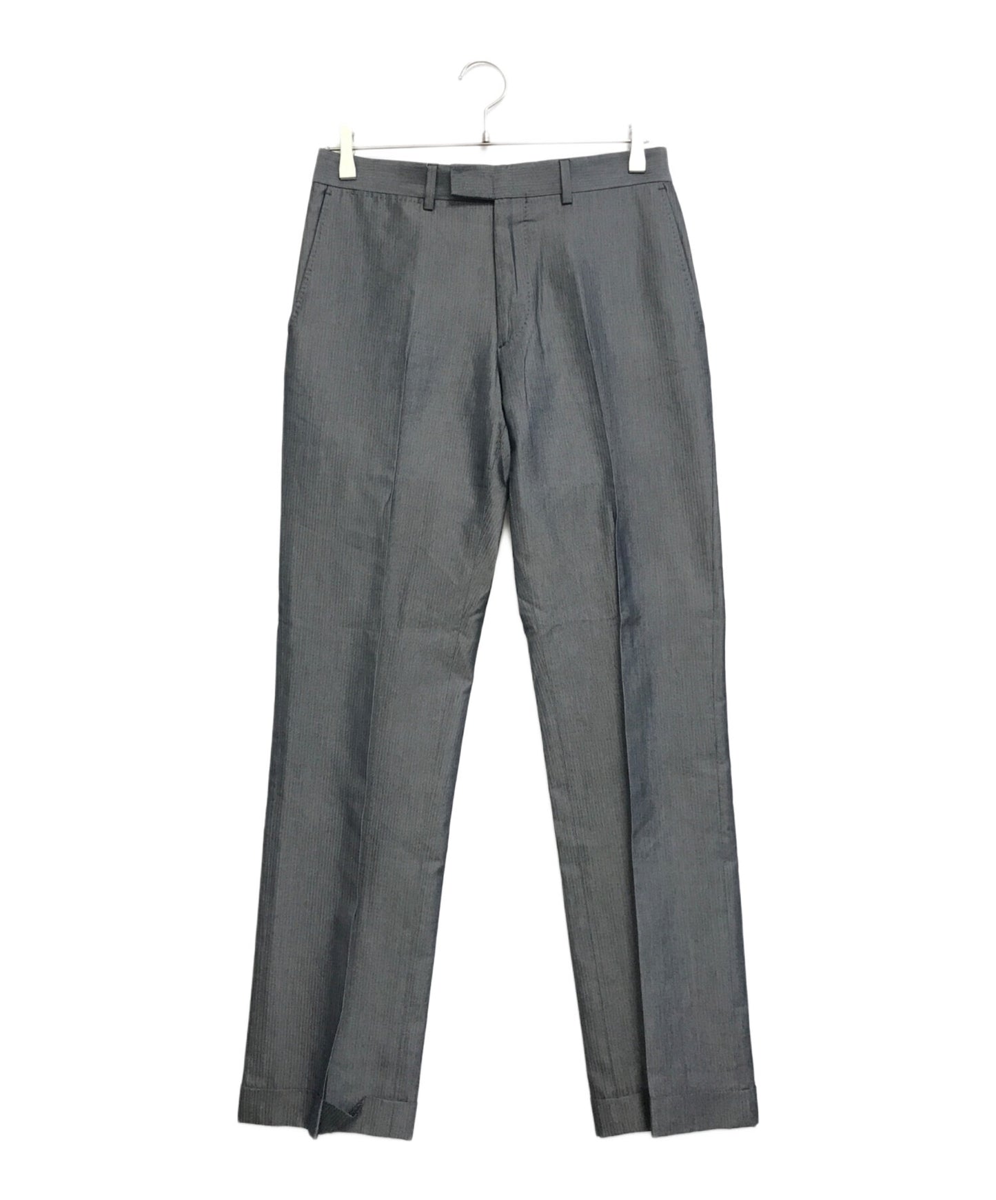 [Pre-owned] LOUIS VUITTON Silk-blend striped slacks