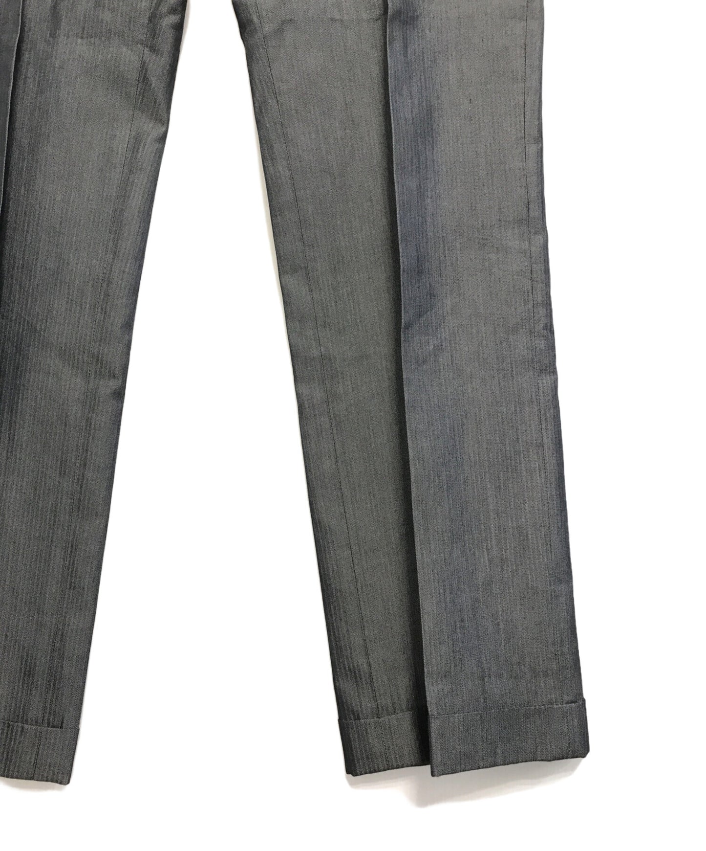 [Pre-owned] LOUIS VUITTON Silk-blend striped slacks