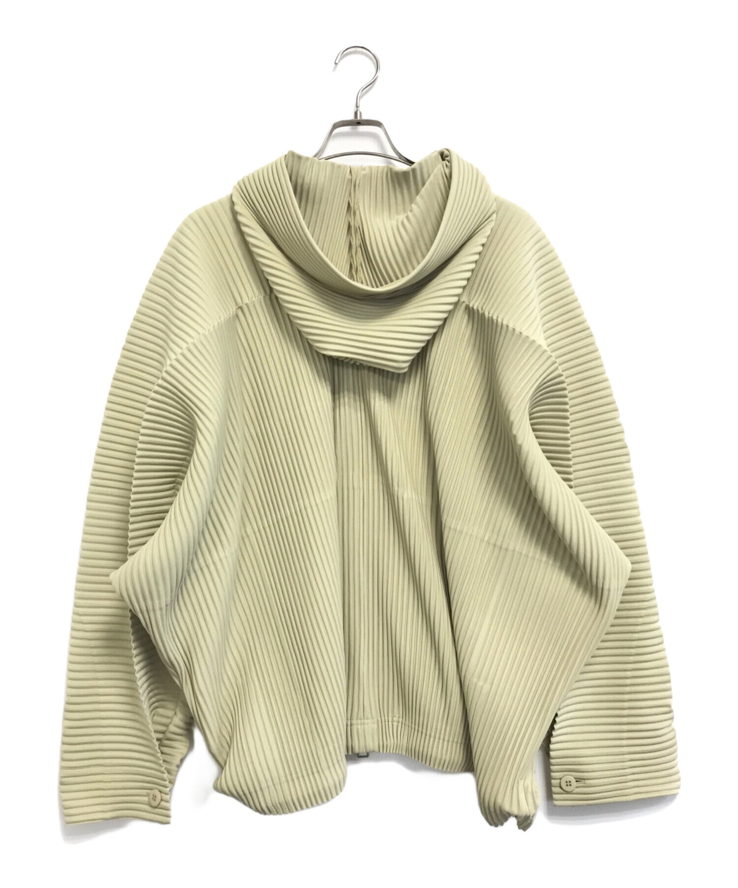 [Pre-owned] HOMME PLISSE ISSEY MIYAKE Pleated zip-up jacket HP51-JL121-42