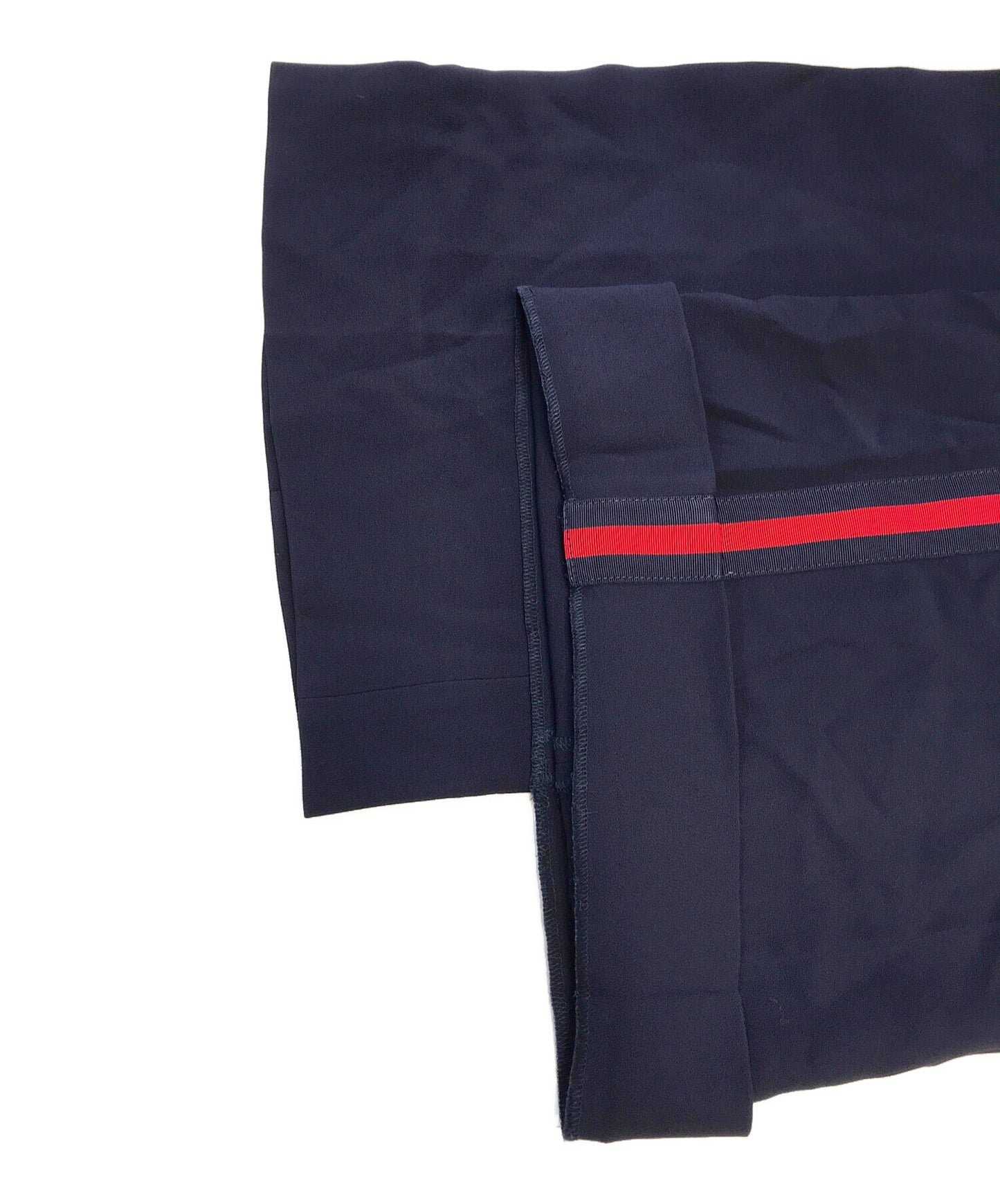 [Pre-owned] GUCCI Web line rayon pants 523250 ZKR01