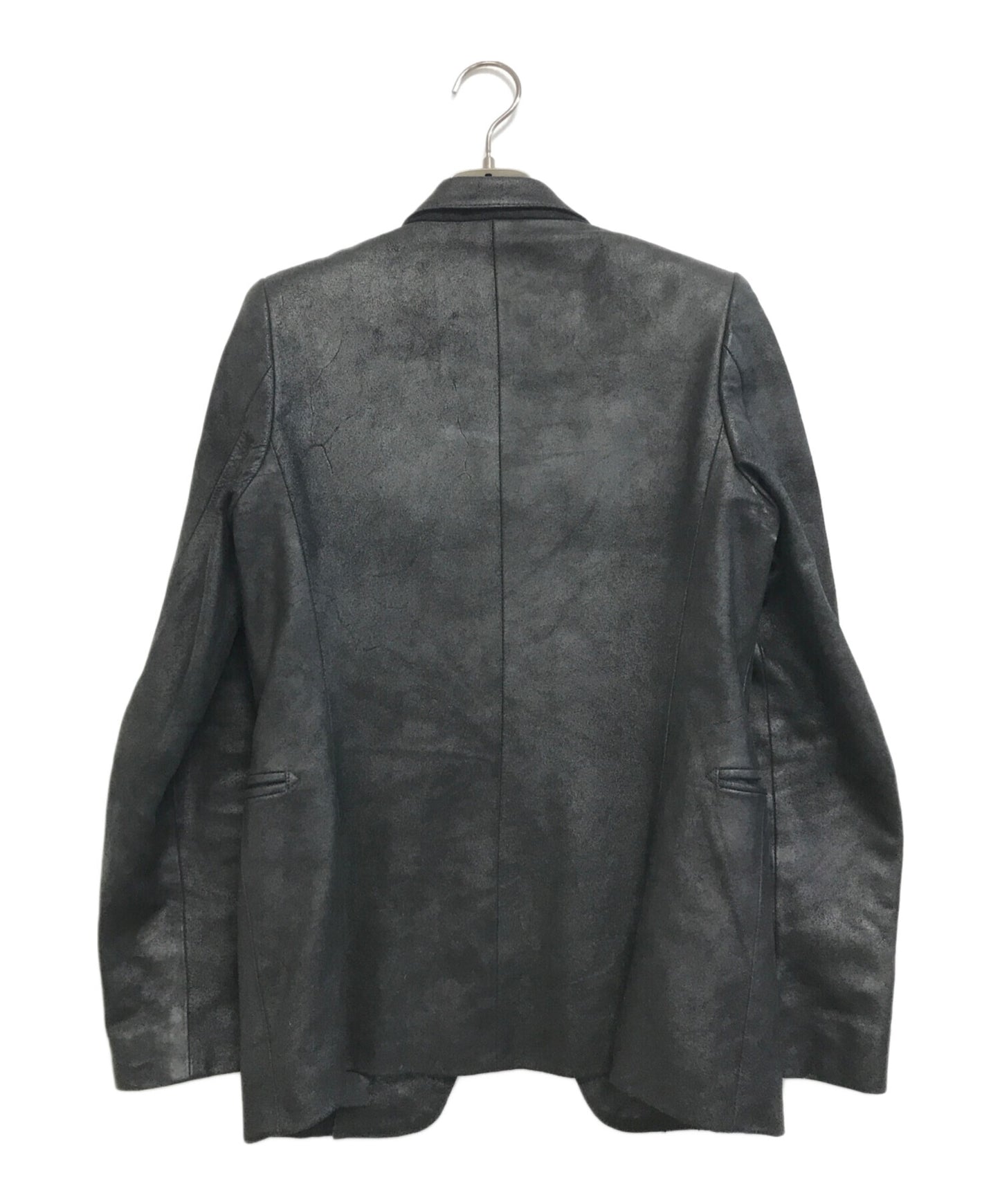 [Pre-owned] NUMBER (N)INE 90's Leather Tailored Jacket