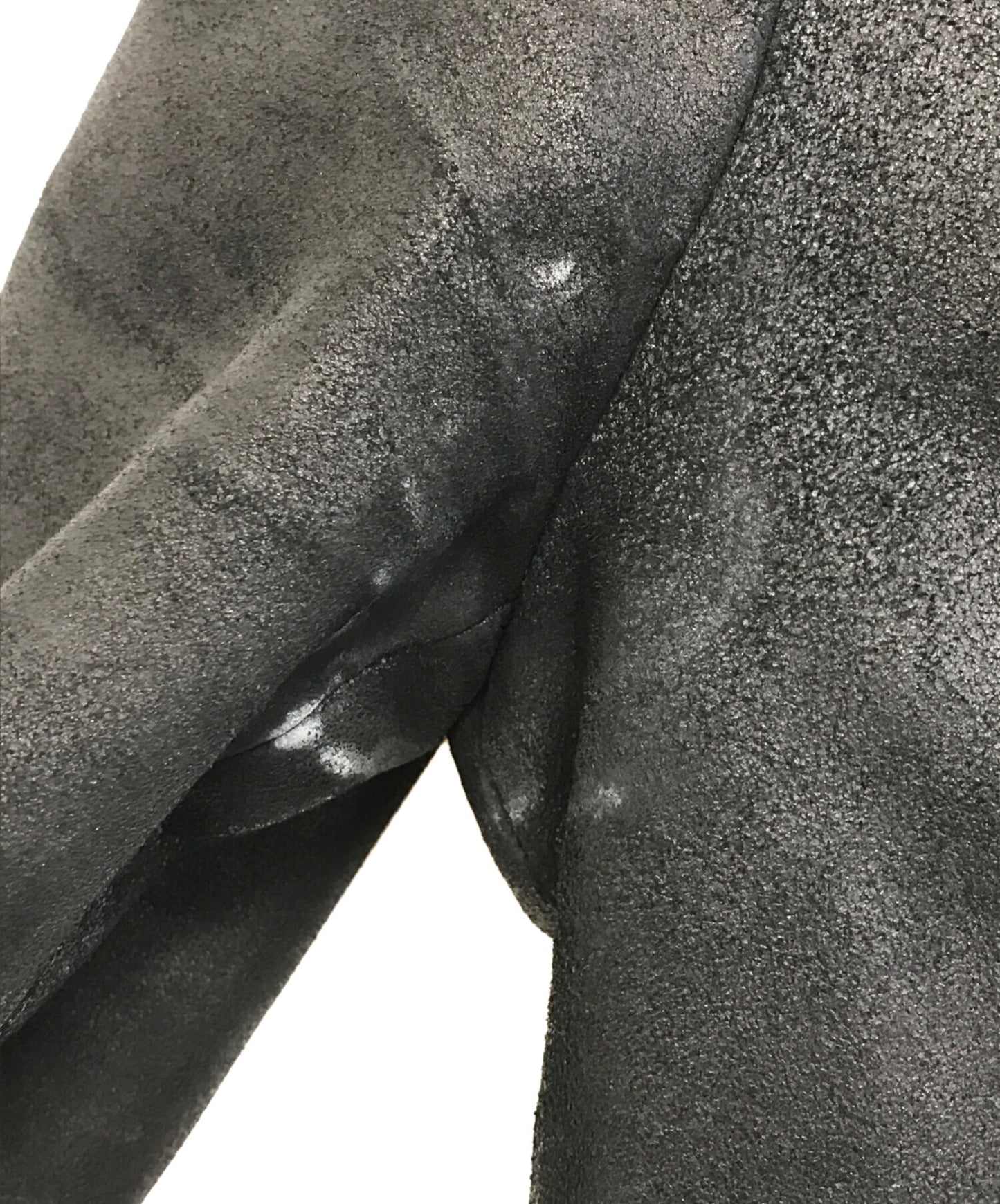 [Pre-owned] NUMBER (N)INE 90's Leather Tailored Jacket