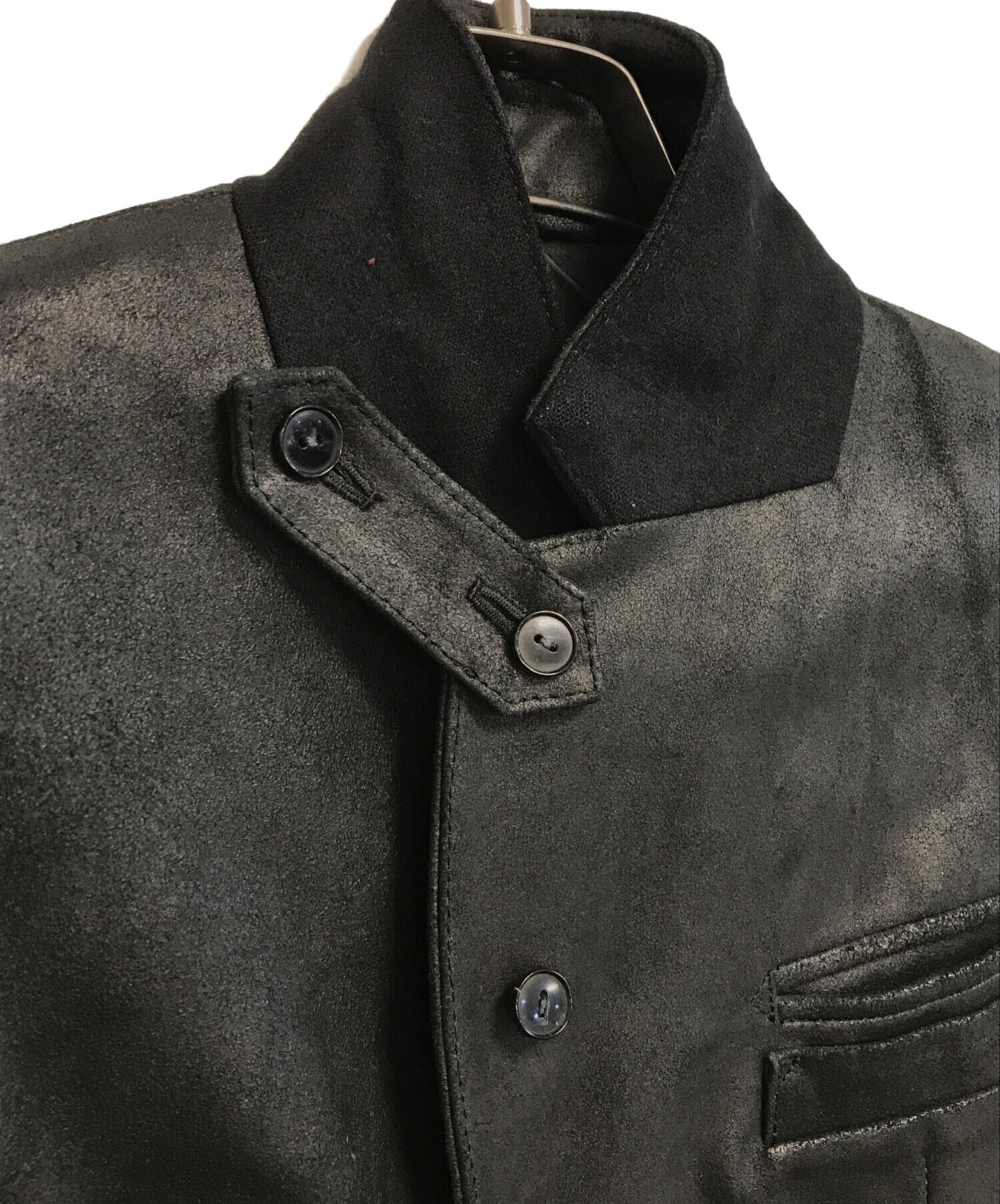 [Pre-owned] NUMBER (N)INE 90's Leather Tailored Jacket