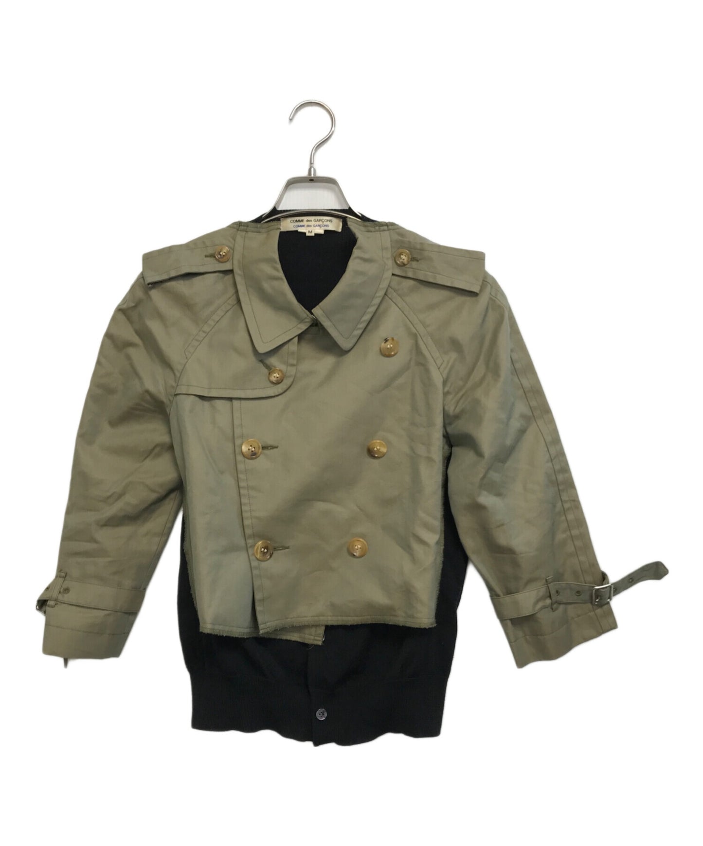 [Pre-owned] COMME des GARCONS COMME des GARCONS Docking short trench coat W12J008