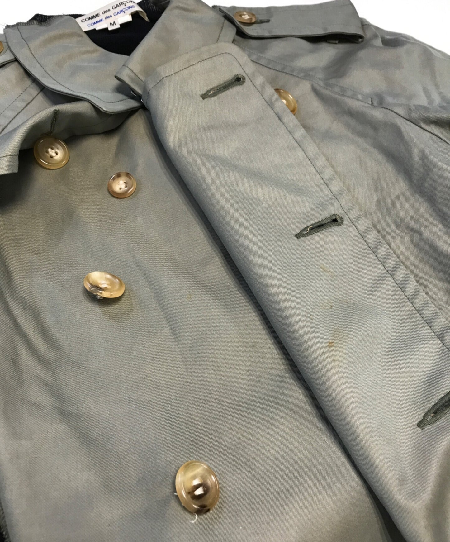 [Pre-owned] COMME des GARCONS COMME des GARCONS Docking short trench coat W12J008