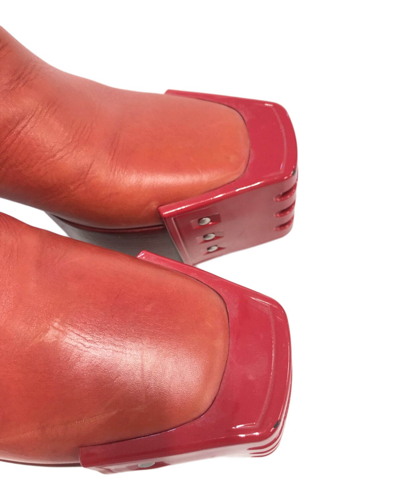 [Pre-owned] RICK OWENS Grill Kissing Boots RU01B1825