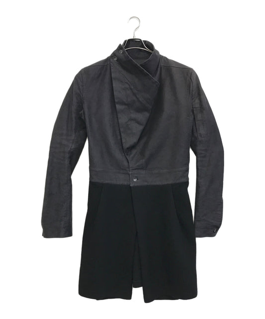 [Pre-owned] RICK OWENS long coat with a switched collar RU 6757