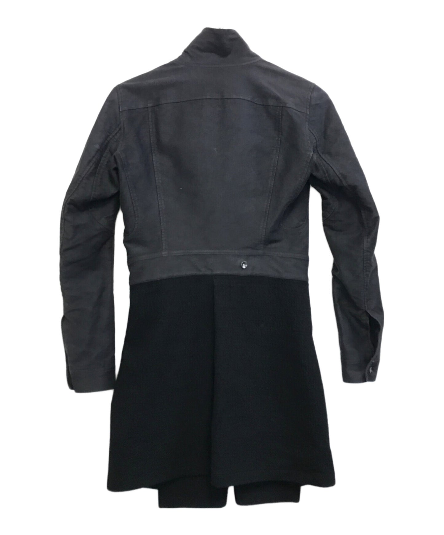 [Pre-owned] RICK OWENS long coat with a switched collar RU 6757