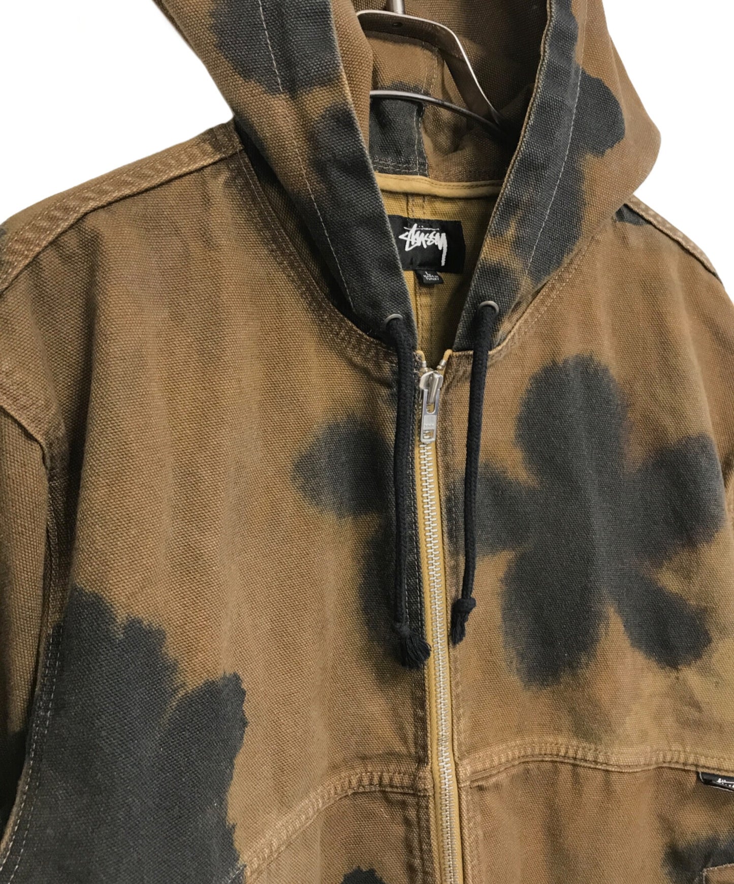 [Pre-owned] stussy FLORAL DYE WORK JACKET