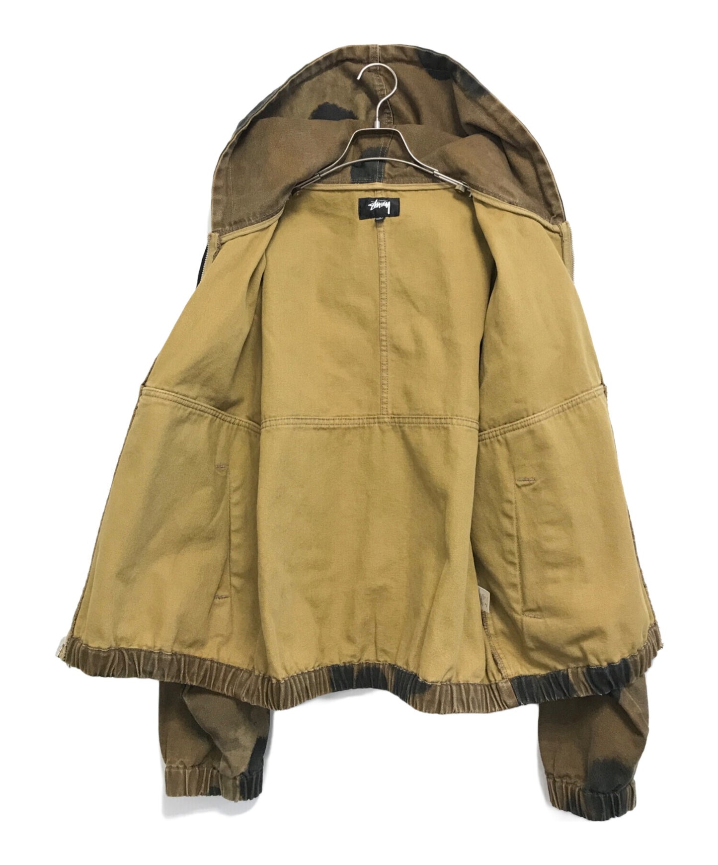 [Pre-owned] stussy FLORAL DYE WORK JACKET