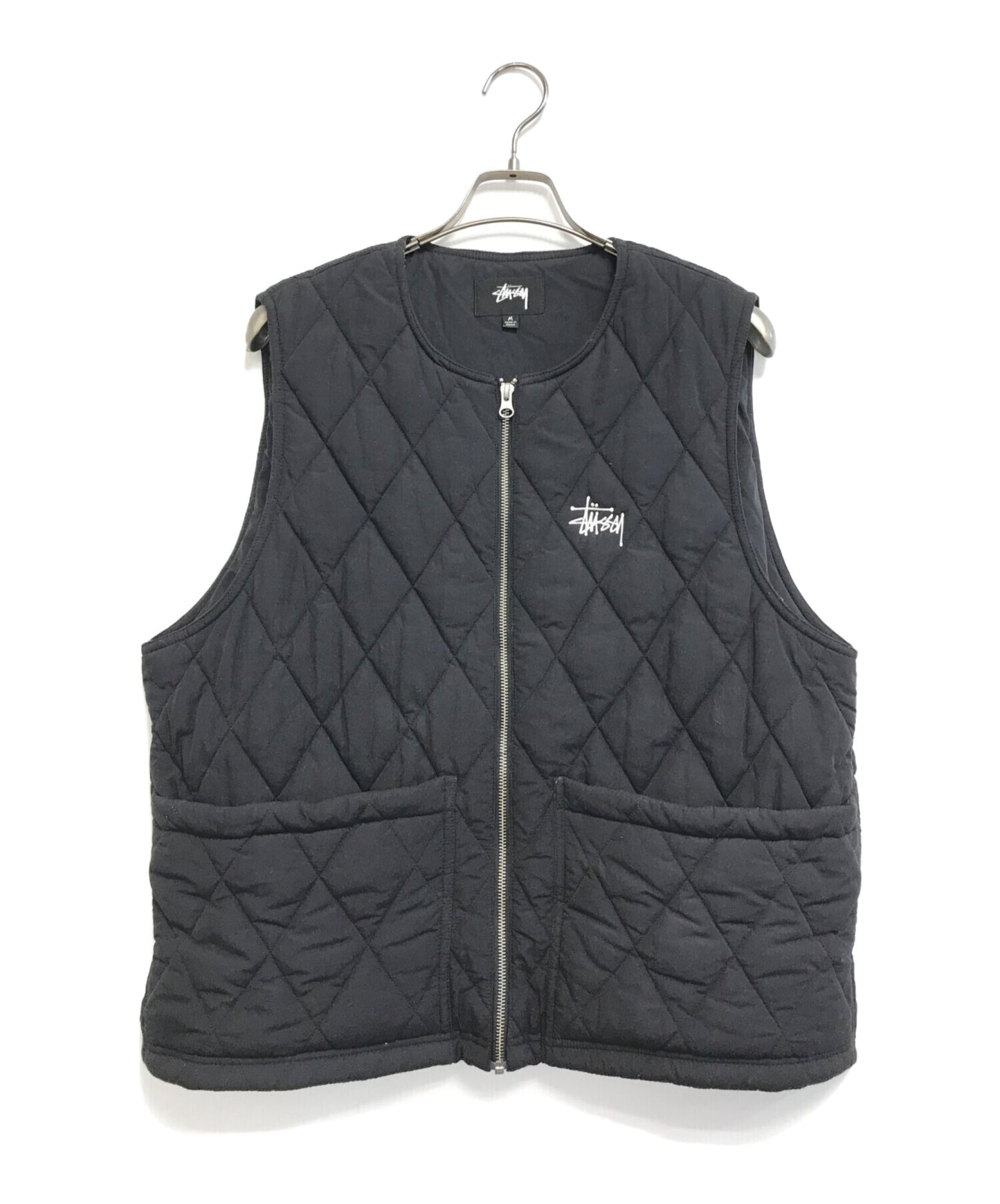 [Pre-owned] stussy DIAMOND QUILTED VEST