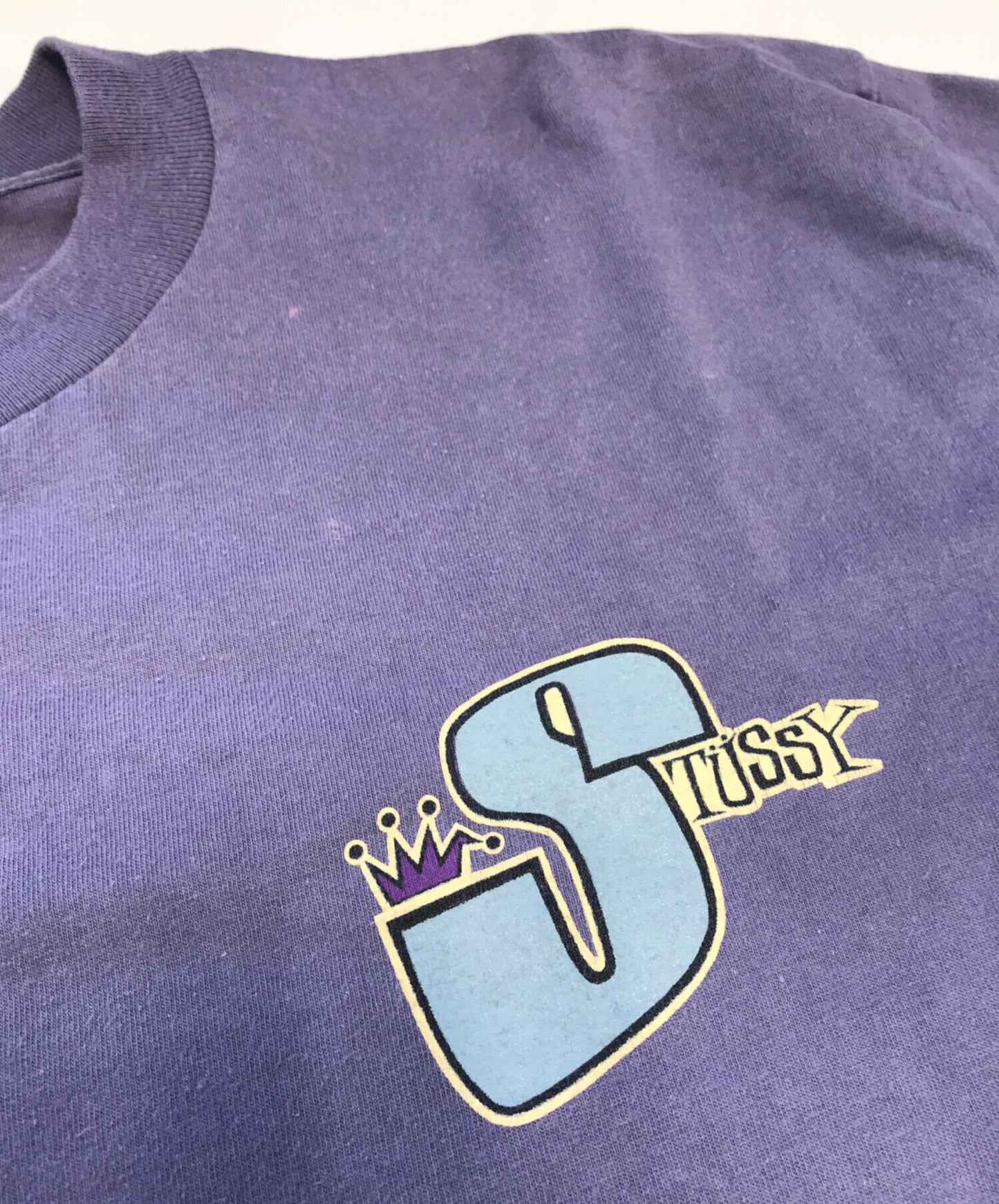 [Pre-owned] stussy printed T-shirt