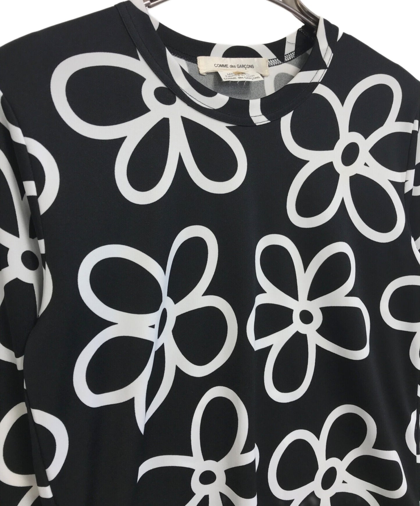 [Pre-owned] COMME des GARCONS Floral Pattern L/S Cut and Sewn GI-T023