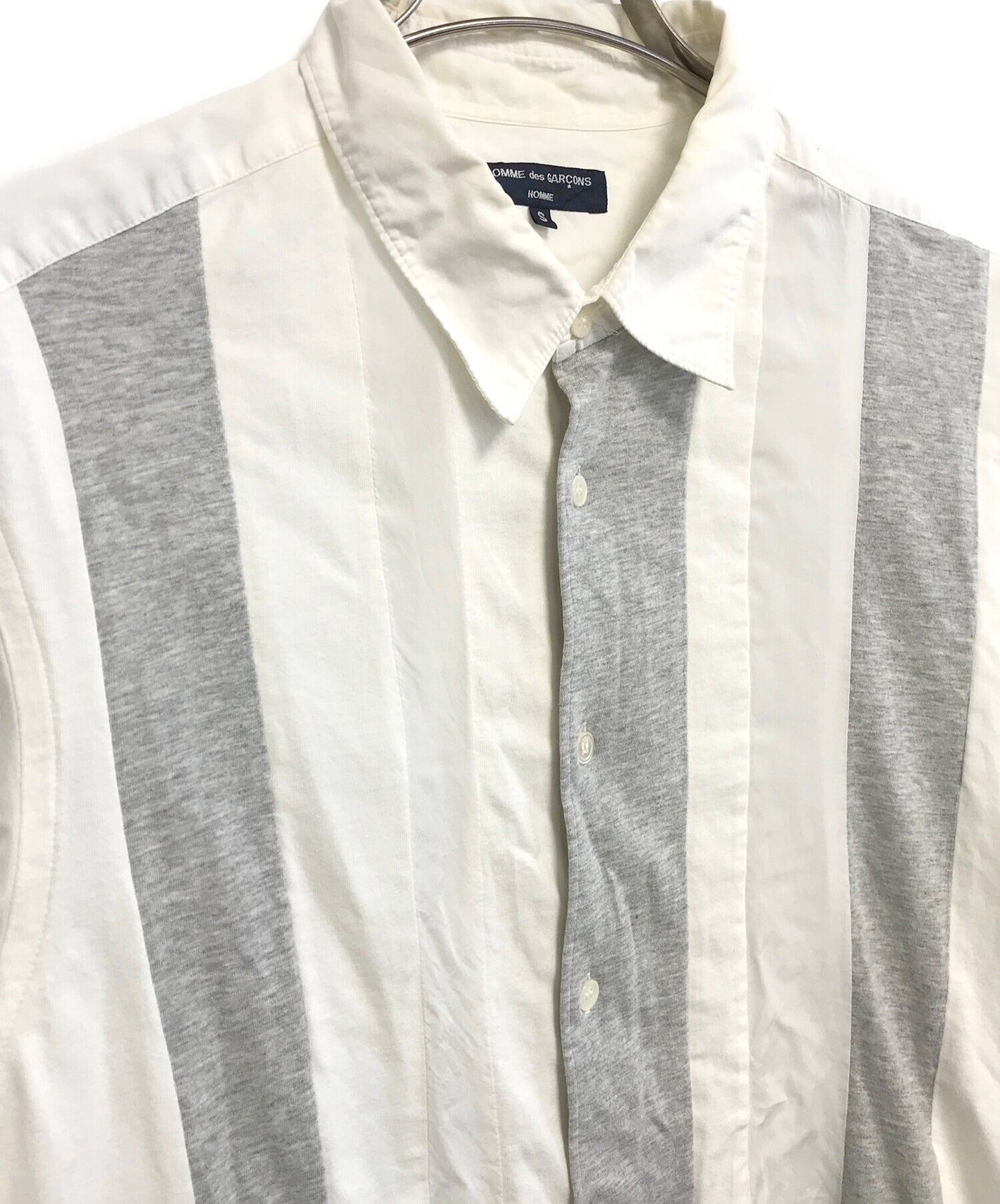 [Pre-owned] COMME des GARCONS HOMME Switched Stripe Shirt