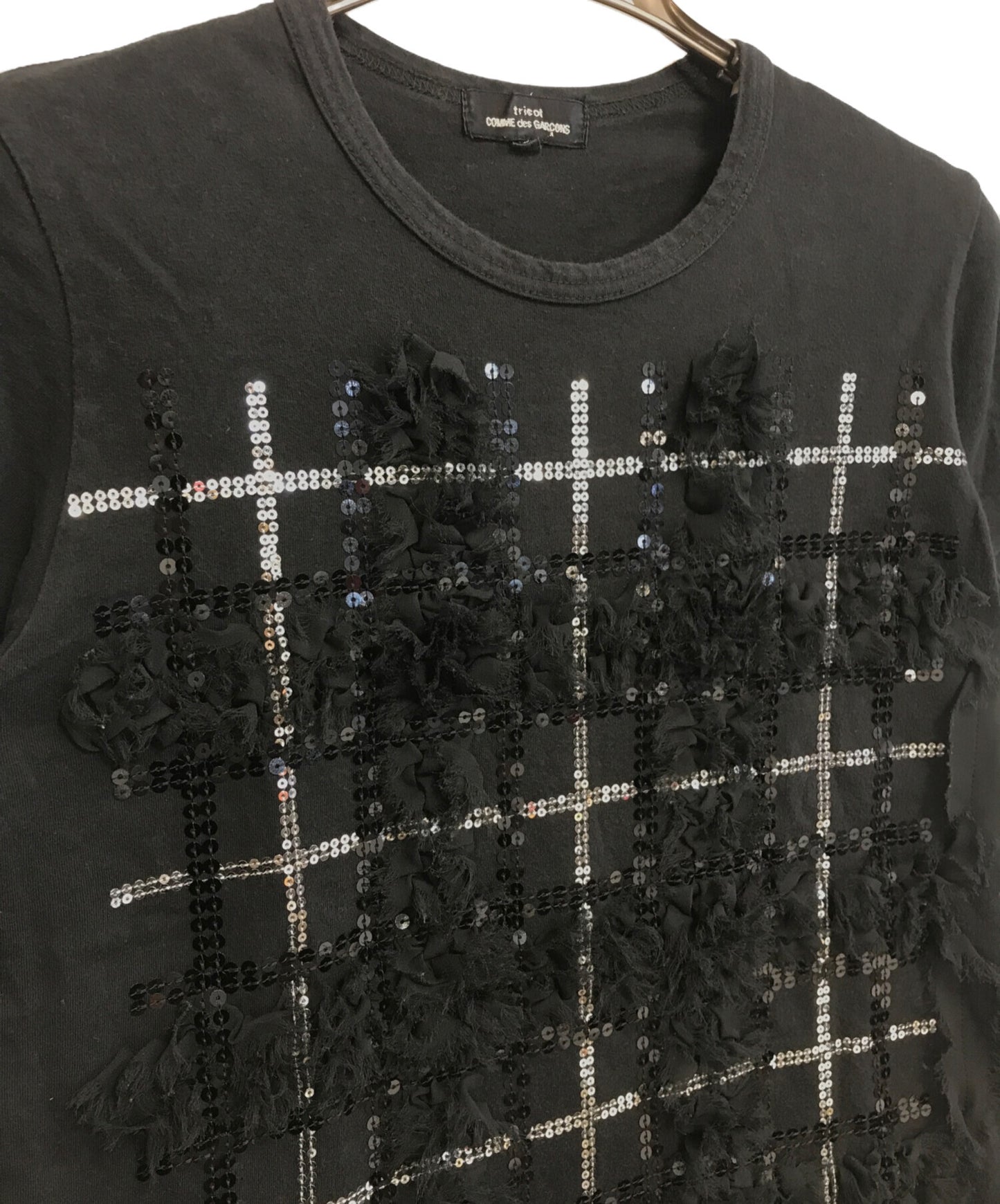[Pre-owned] tricot COMME des GARCONS Sequined T-shirts TH-T039