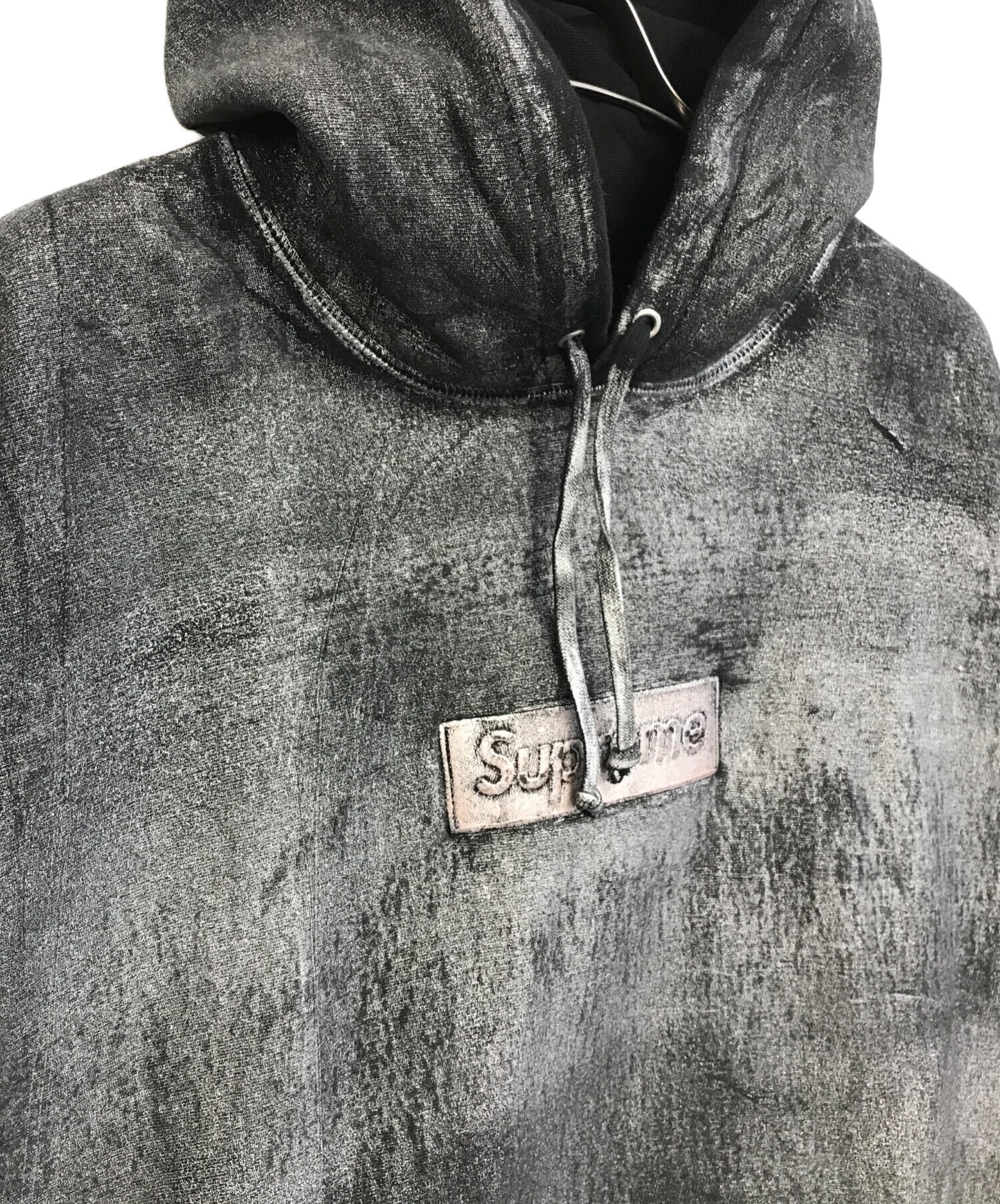 [Pre-owned] SUPREME Foil Box Logo Hooded Sweatshirt