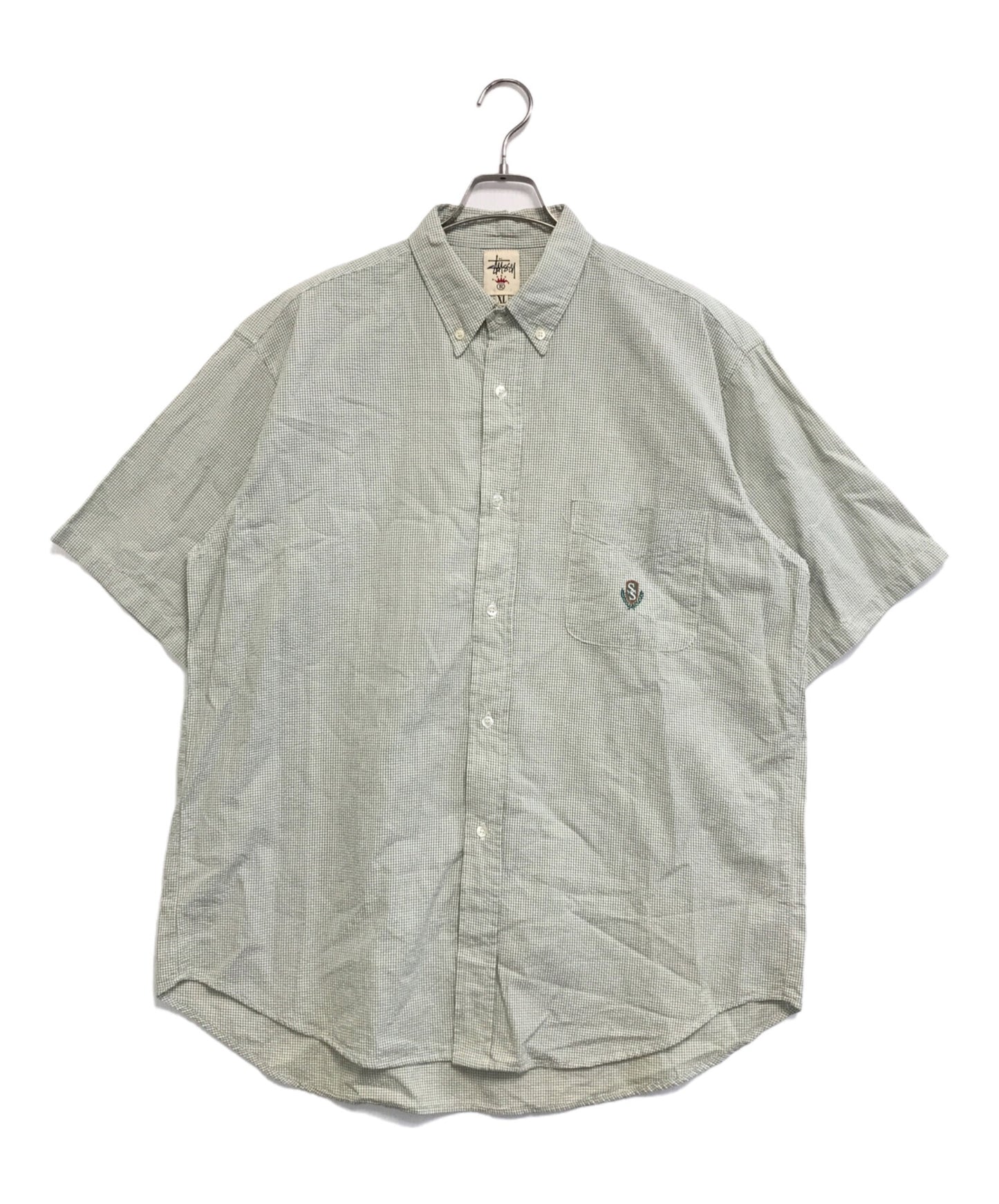 [Pre-owned] stussy Seersucker S/S Shirt