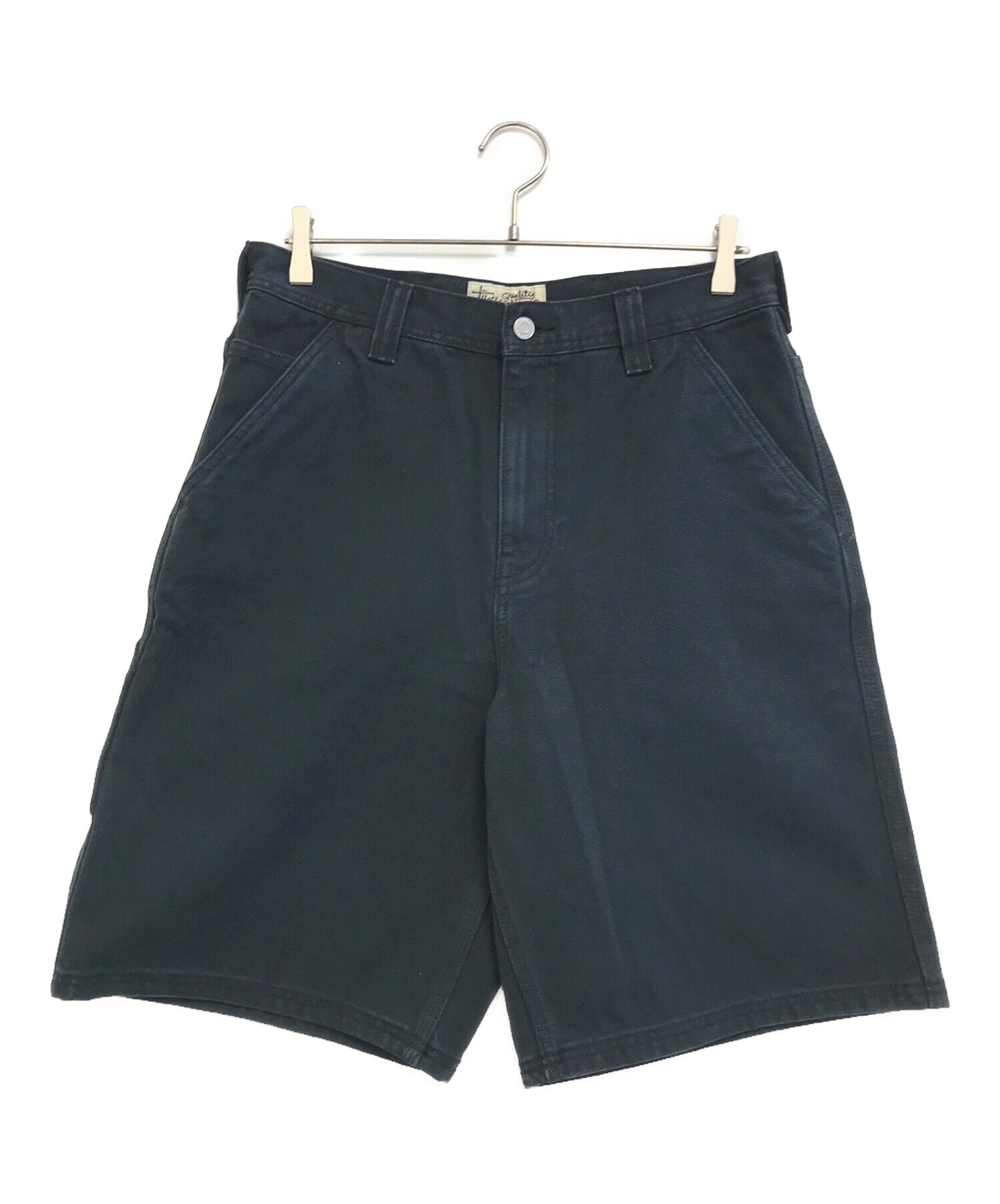 [Pre-owned] stussy washed canvas work short