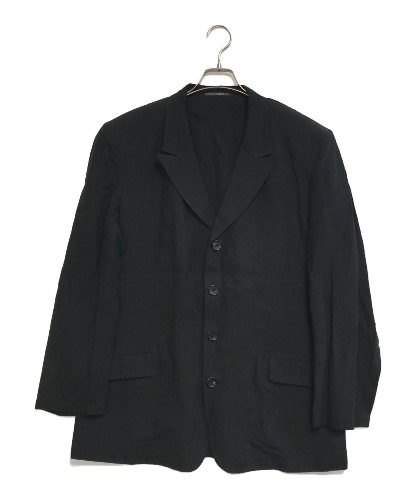 [Pre-owned] Yohji Yamamoto pour homme linen jacket HZ-J32-300