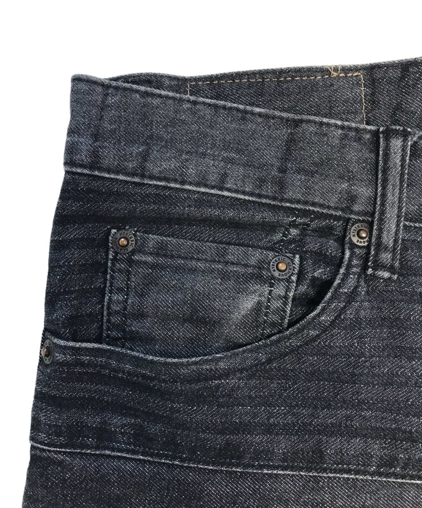[Pre-owned] Hysteric Glamour Scratch Flare Denim 02212AP01