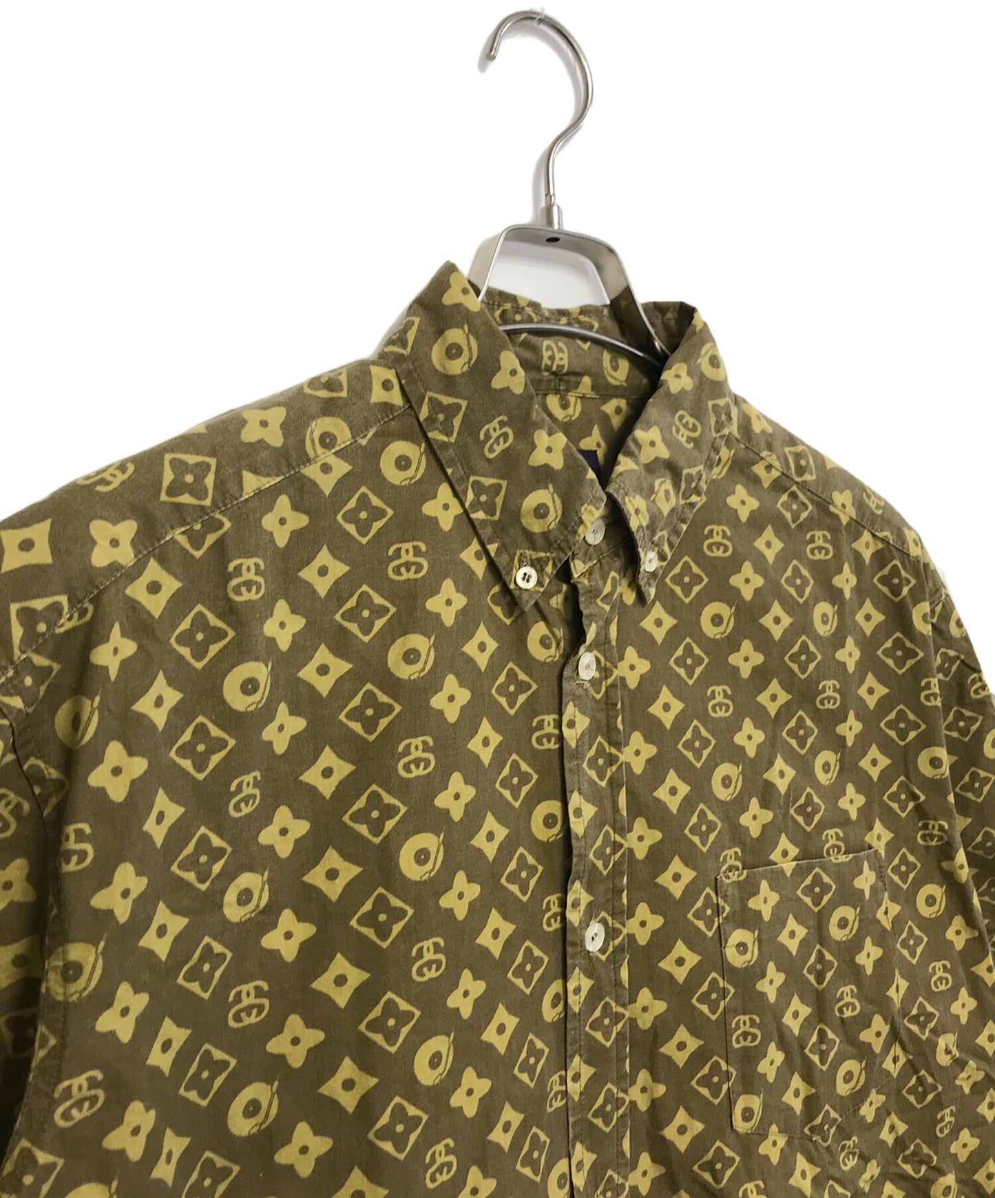[Pre-owned] stussy short-sleeved button-down shirt