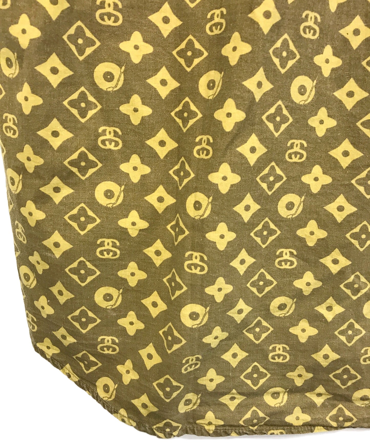 [Pre-owned] stussy short-sleeved button-down shirt